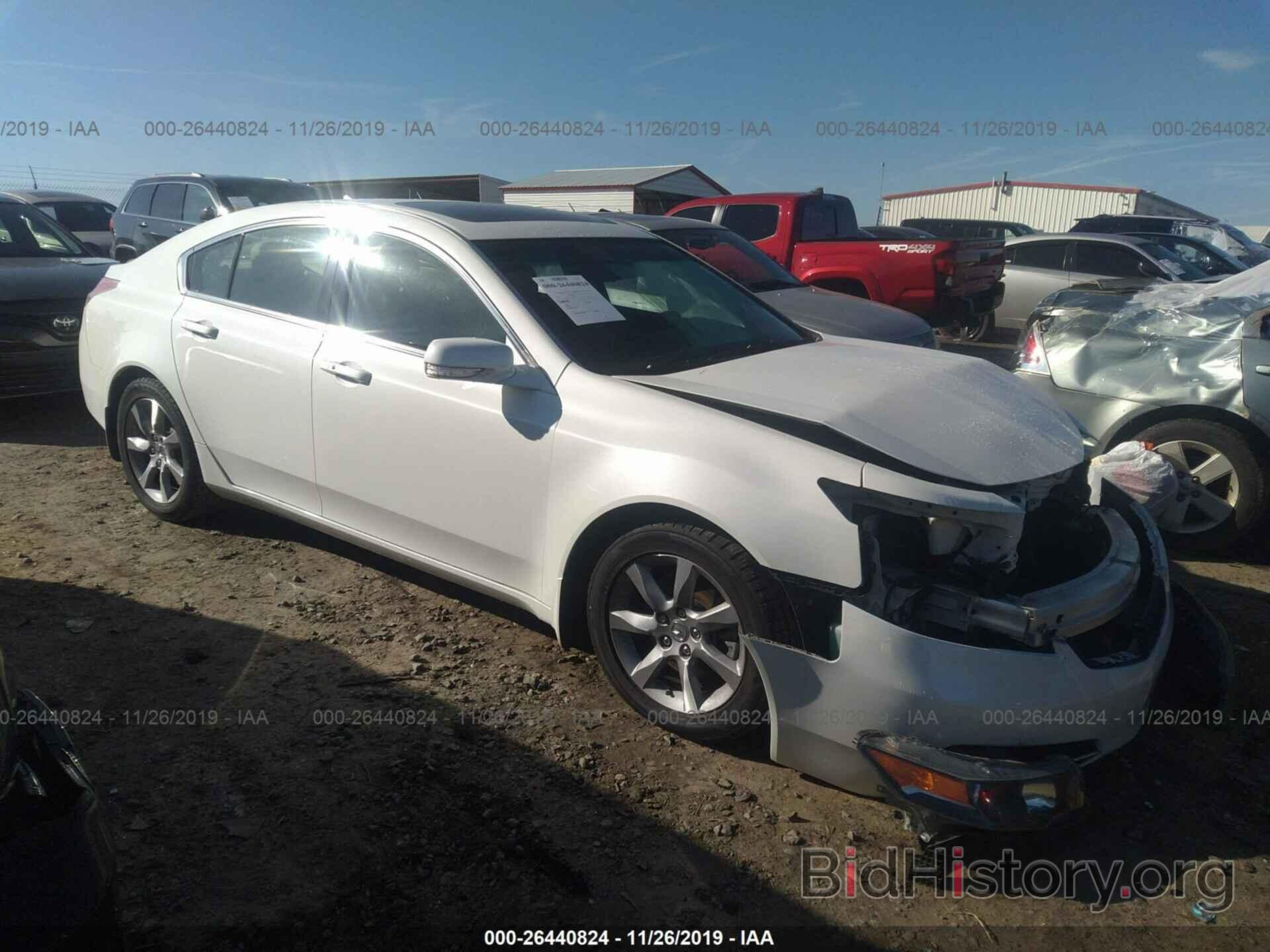 Photo 19UUA8F50CA013024 - ACURA TL 2012