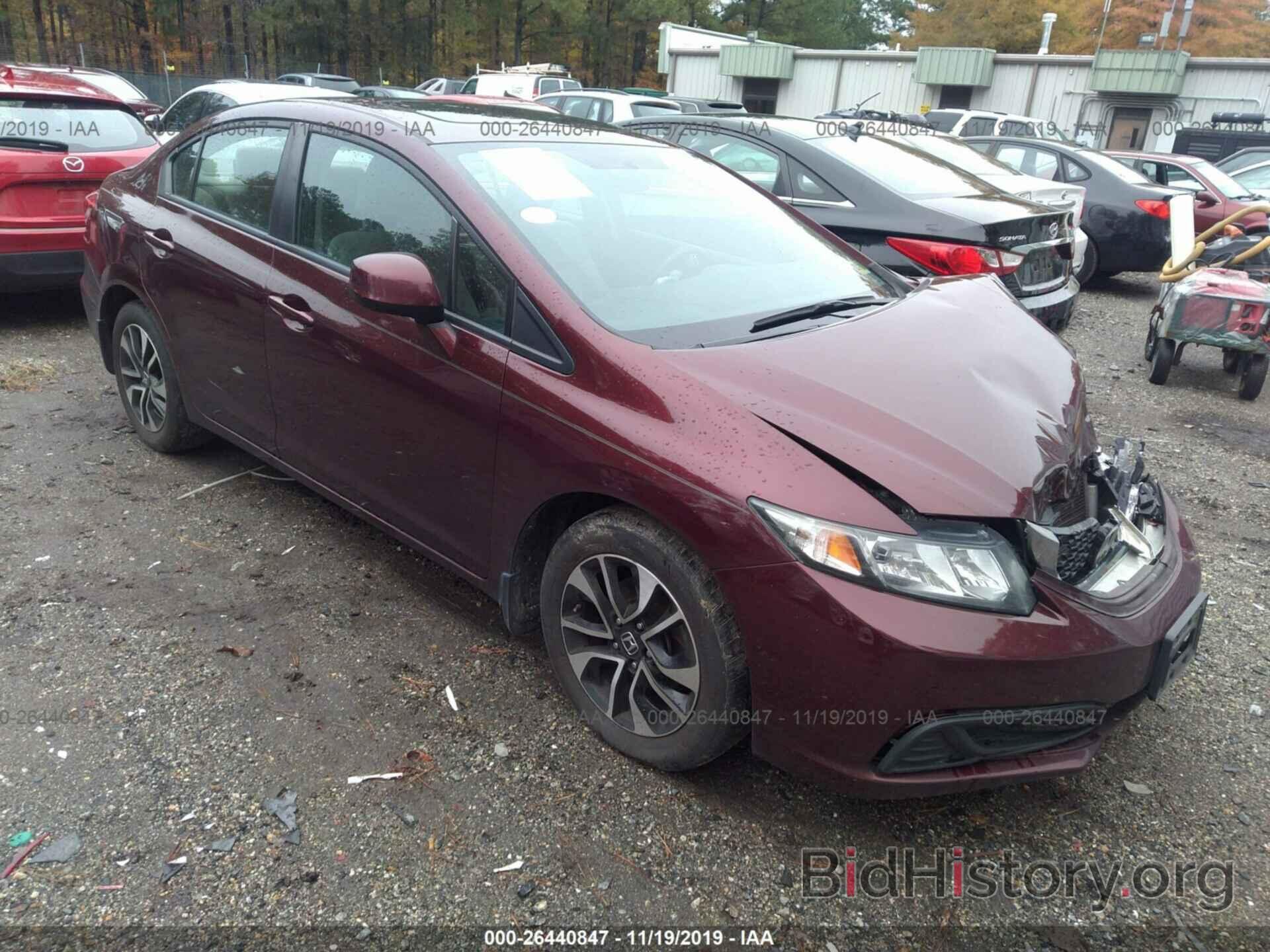 Фотография 19XFB2F85DE010789 - HONDA CIVIC 2013