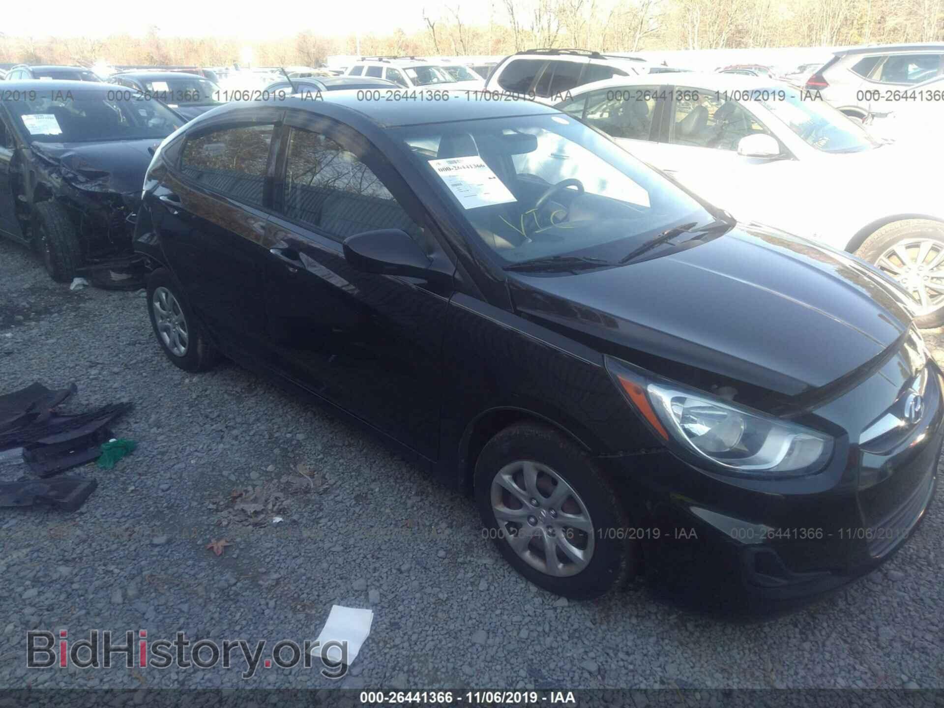Фотография KMHCT4AE5DU281938 - HYUNDAI ACCENT 2013