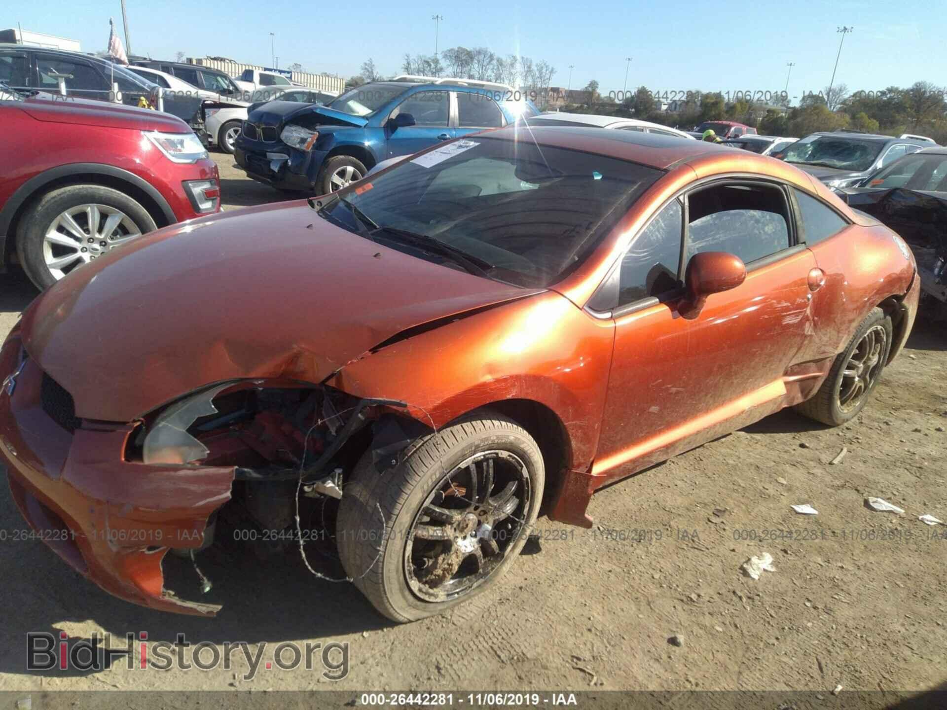 2007 MITSUBISHI ECLIPSE - VIN: 4A3AK24FX7E025314 - Photo 2