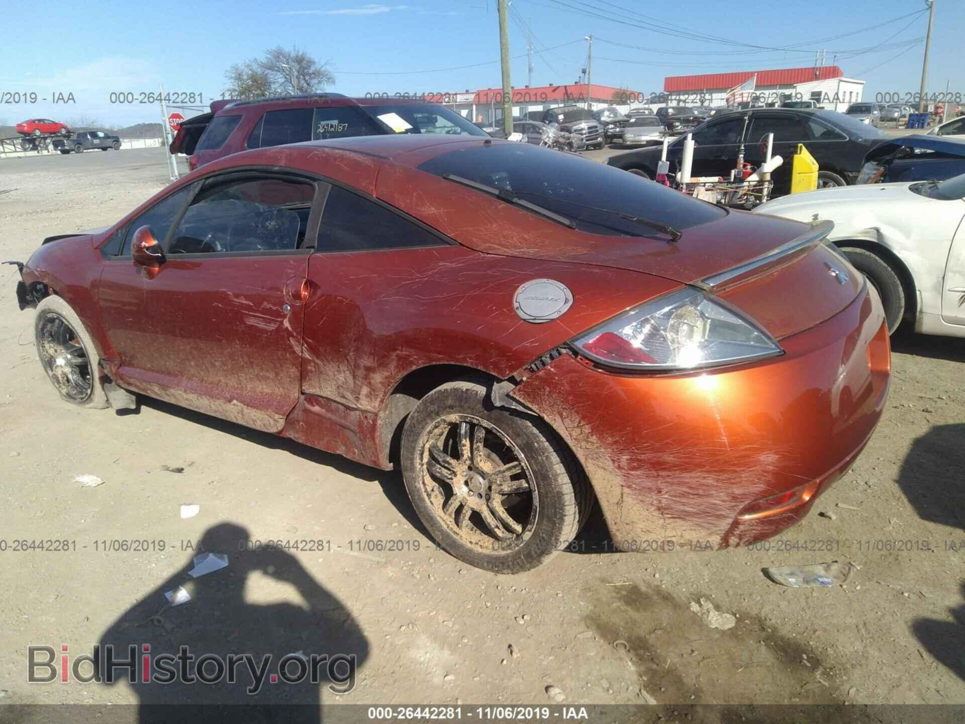 2007 MITSUBISHI ECLIPSE - VIN: 4A3AK24FX7E025314 - Photo 3