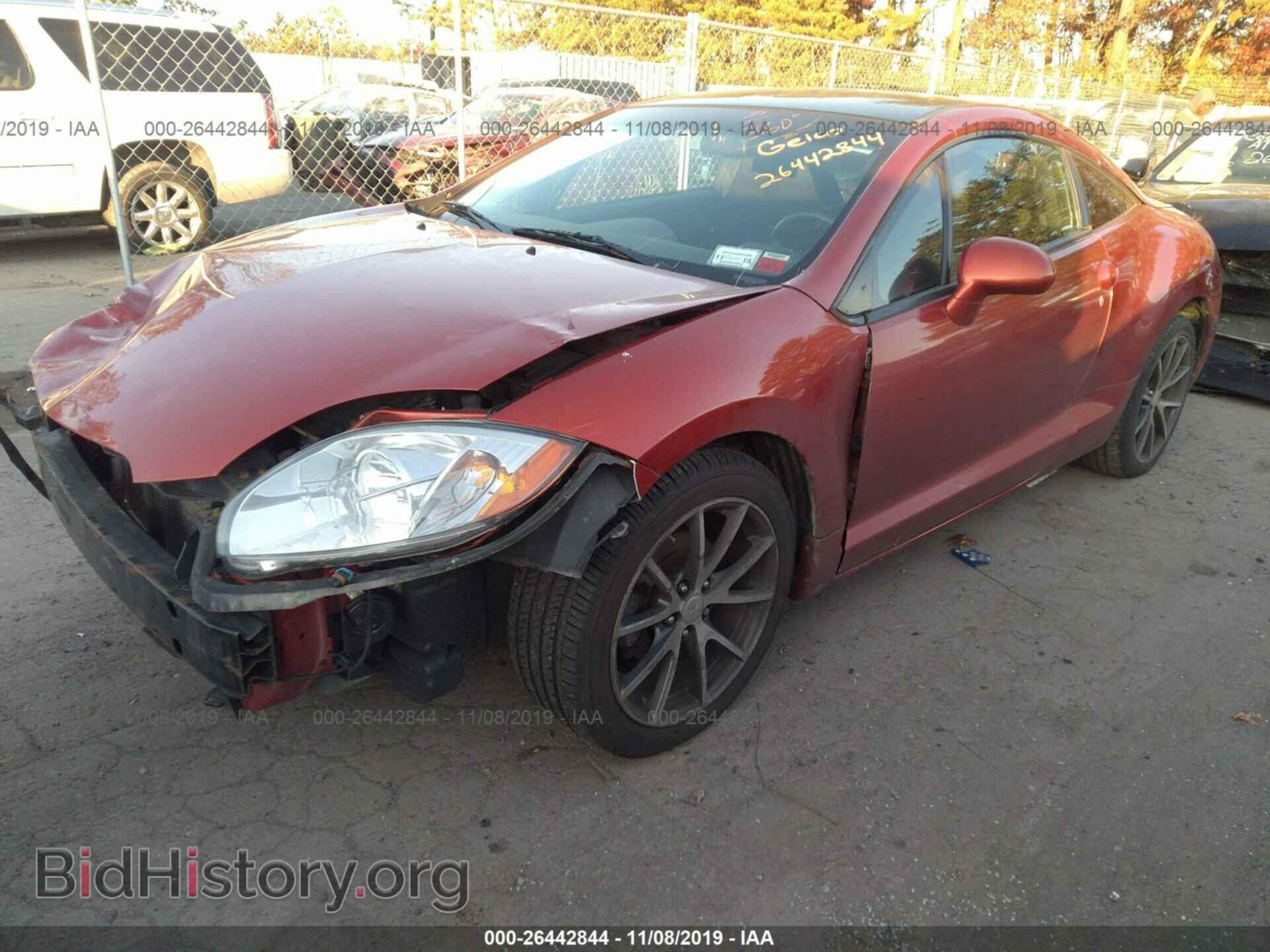 2012 MITSUBISHI ECLIPSE - VIN: 4A31K5DF5CE007041 - Фото 2