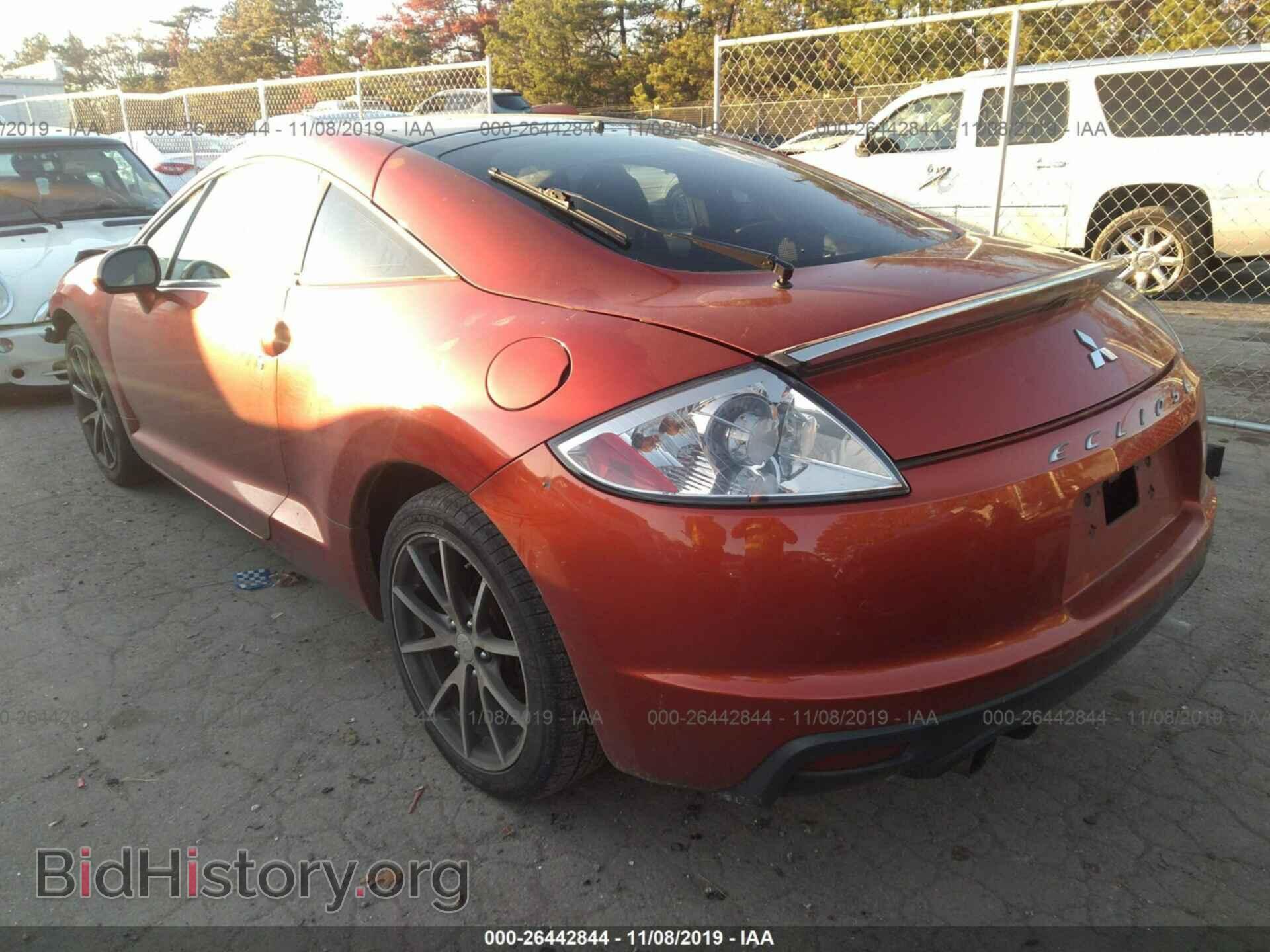 2012 MITSUBISHI ECLIPSE - VIN: 4A31K5DF5CE007041 - Фото 3