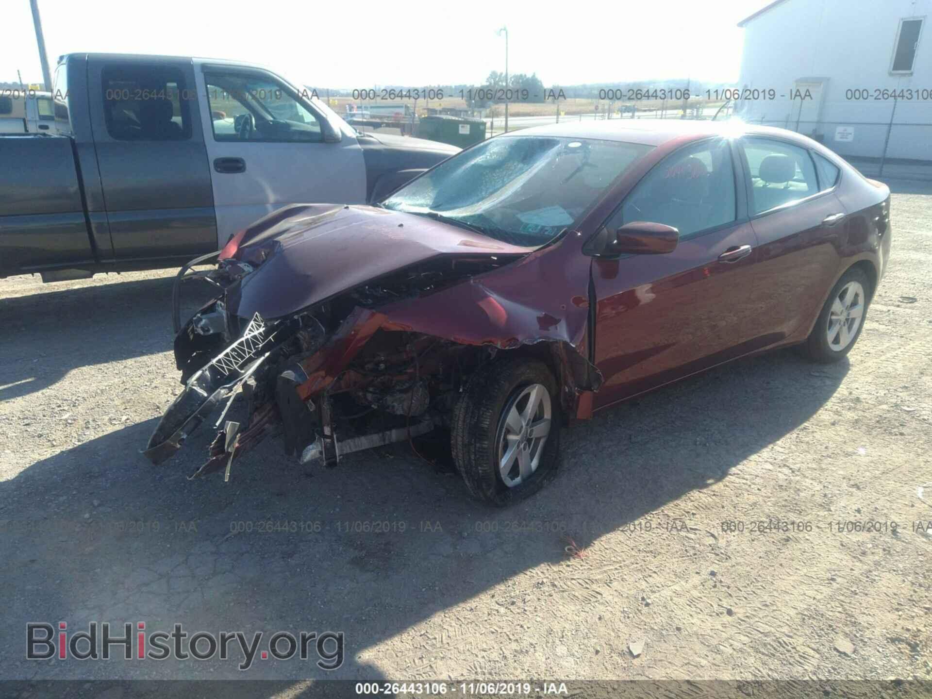 2015 DODGE DART - VIN: 1C3CDFBB2FD237405 - Фото 2