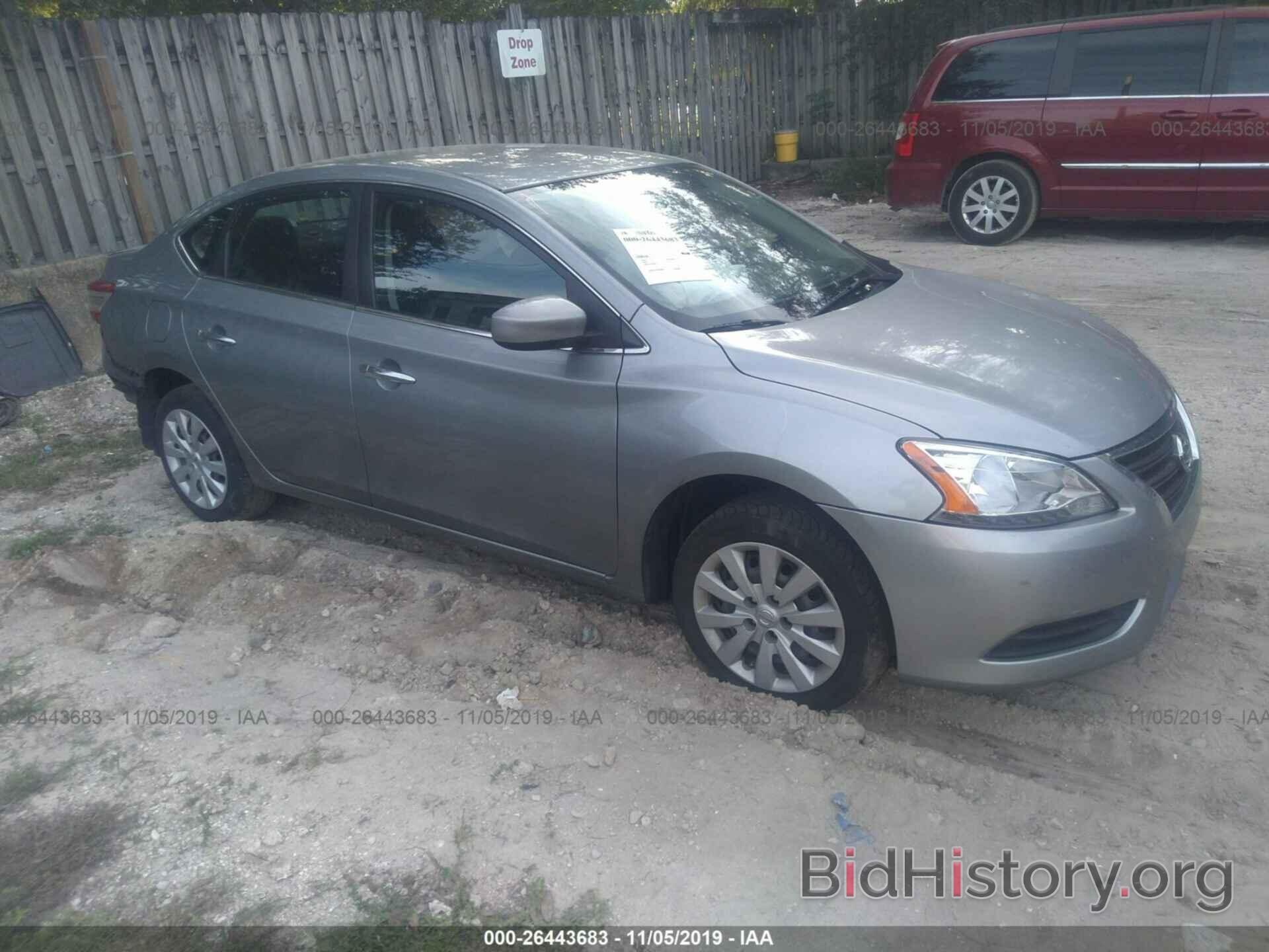 Photo 3N1AB7AP2EY279583 - NISSAN SENTRA 2014