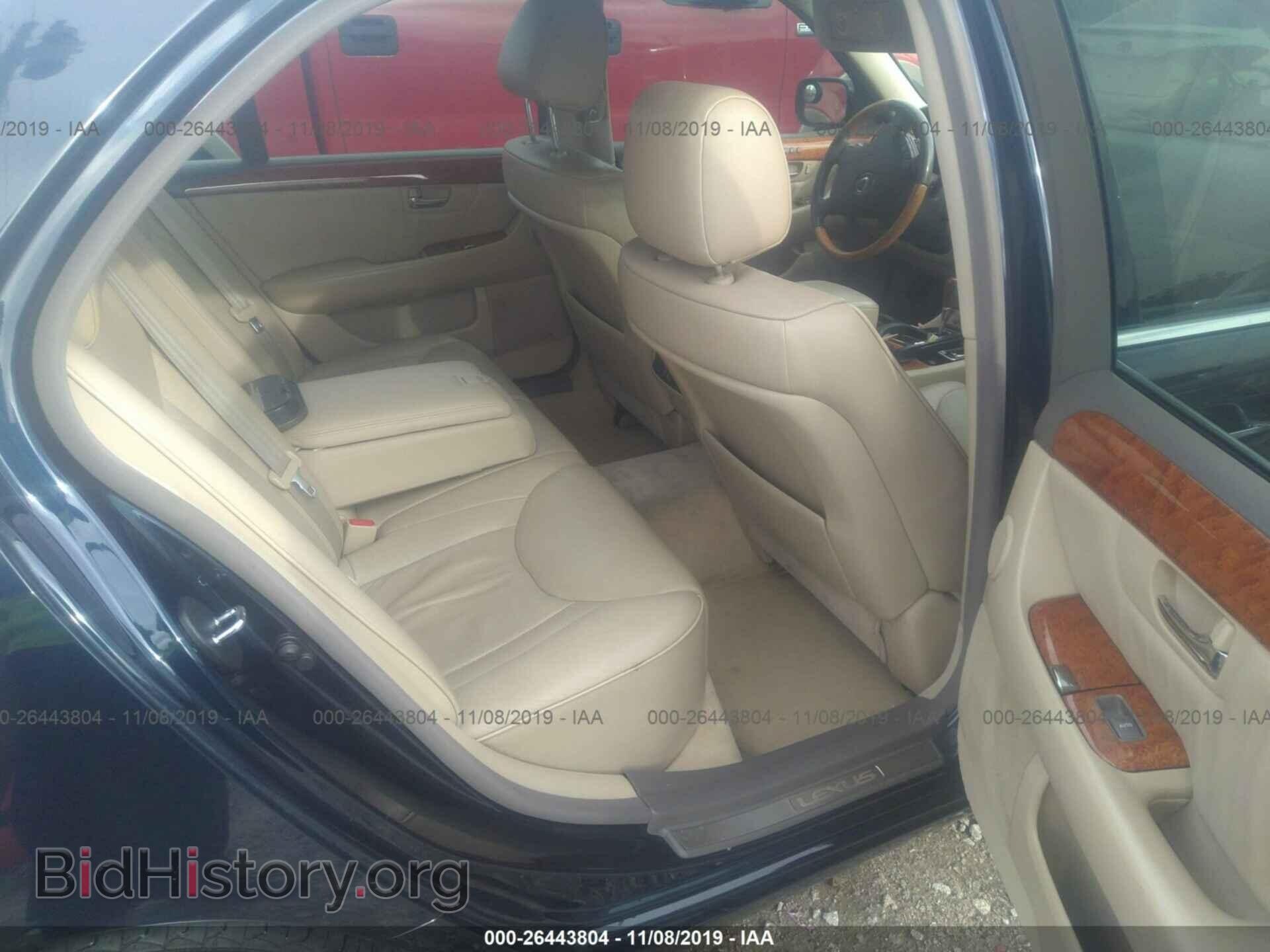 2006 LEXUS LS - VIN: JTHBN36F965040806 - Photo 8