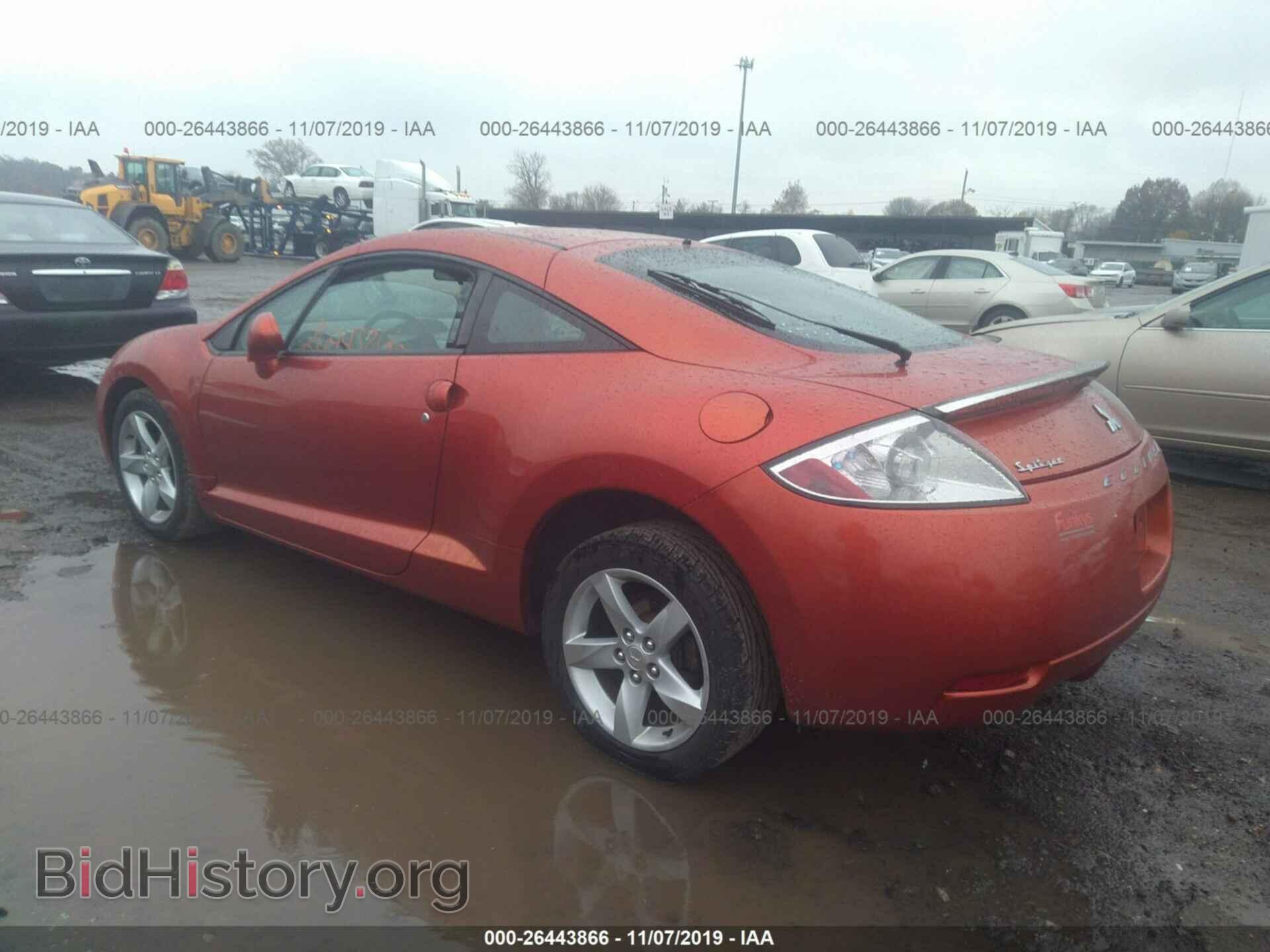 2006 MITSUBISHI ECLIPSE - VIN: 4A3AK24F96E047027 - Фото 3