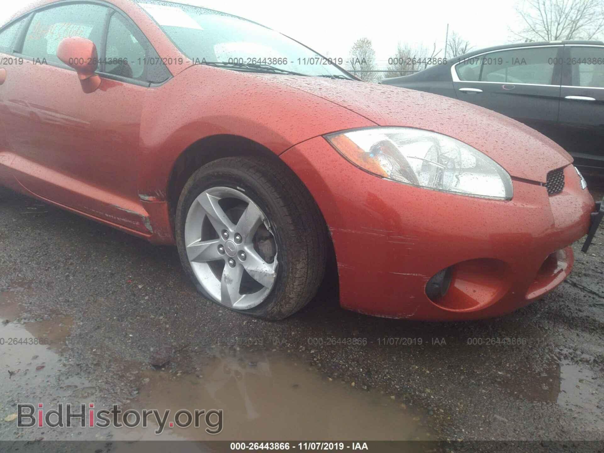2006 MITSUBISHI ECLIPSE - VIN: 4A3AK24F96E047027 - Фото 6