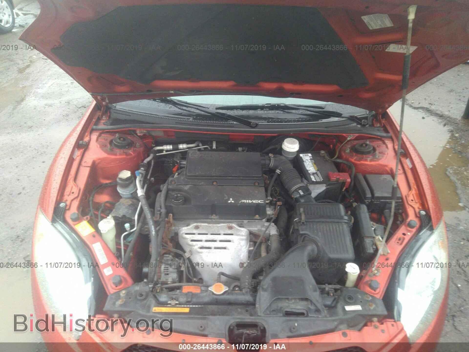 2006 MITSUBISHI ECLIPSE - VIN: 4A3AK24F96E047027 - Фото 10
