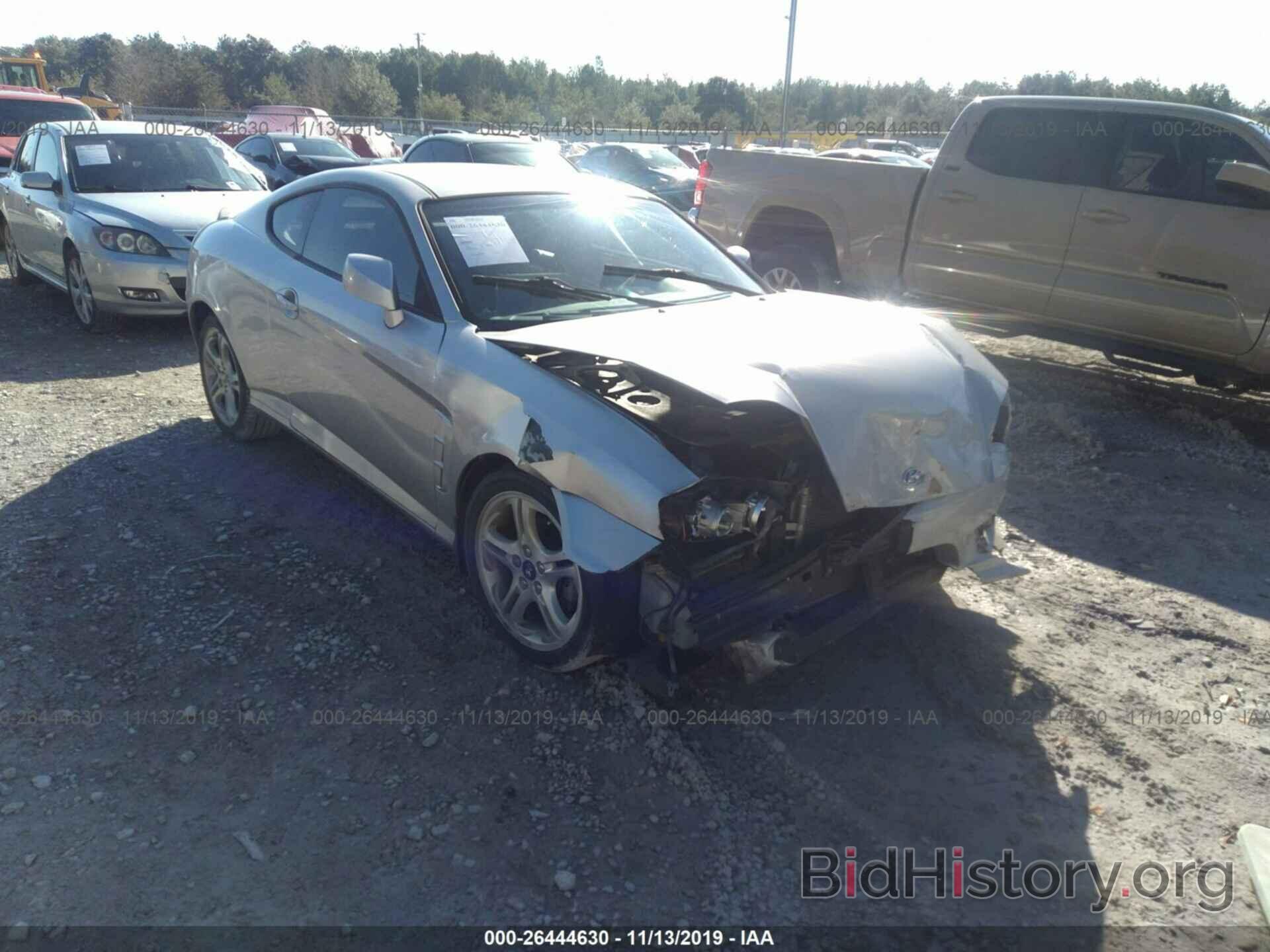 Photo KMHHN65F06U221342 - HYUNDAI TIBURON 2006