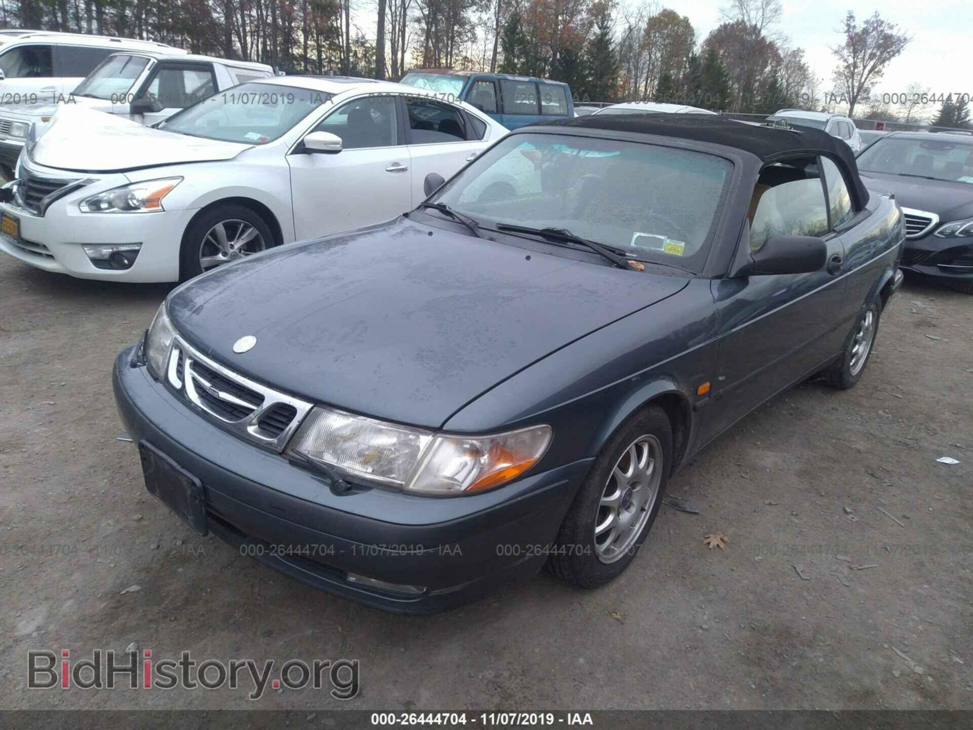 2000 SAAB 9-3 - VIN: YS3DD78H0Y7008331 - Фото 2