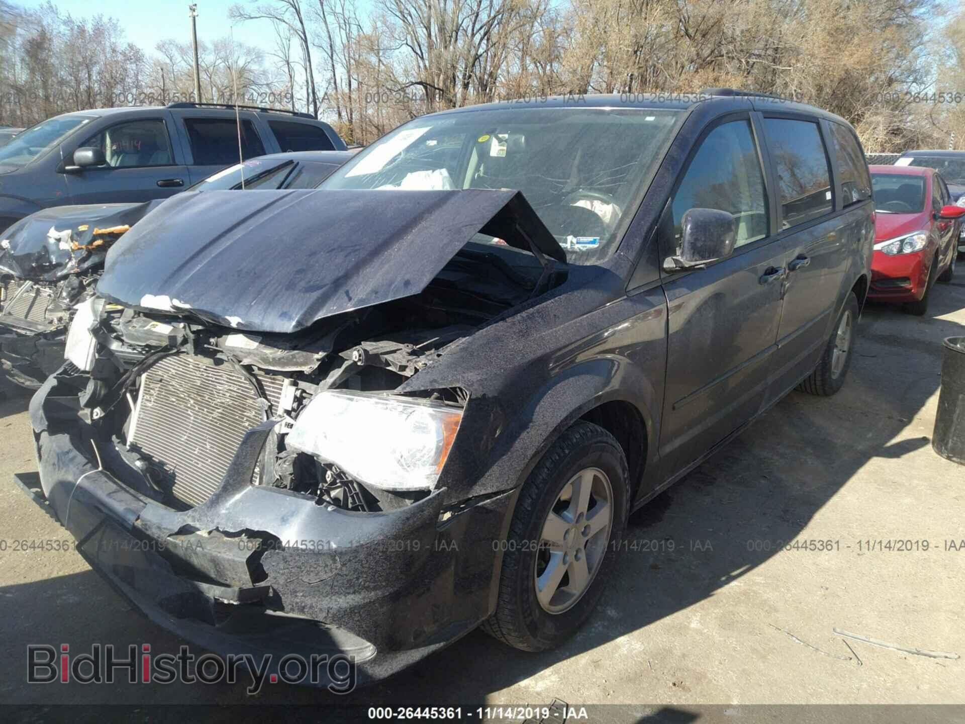 2013 Dodge Grand Caravan - VIN: 2C4RDGCGXDR627362 - Фото 2