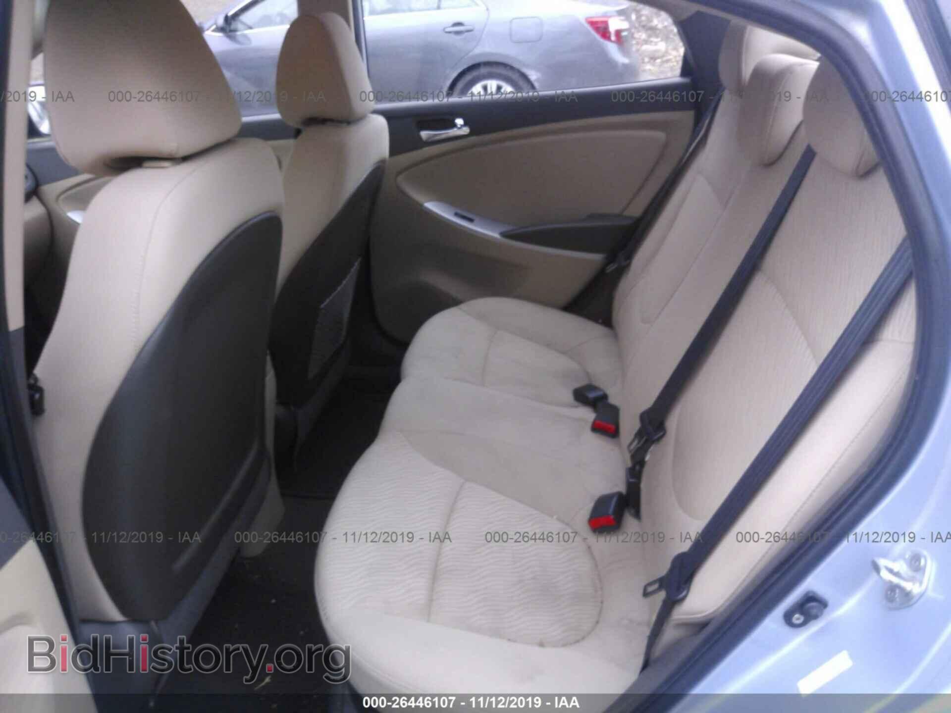 2012 HYUNDAI ACCENT - VIN: KMHCU4AE6CU183173 - Фото 8