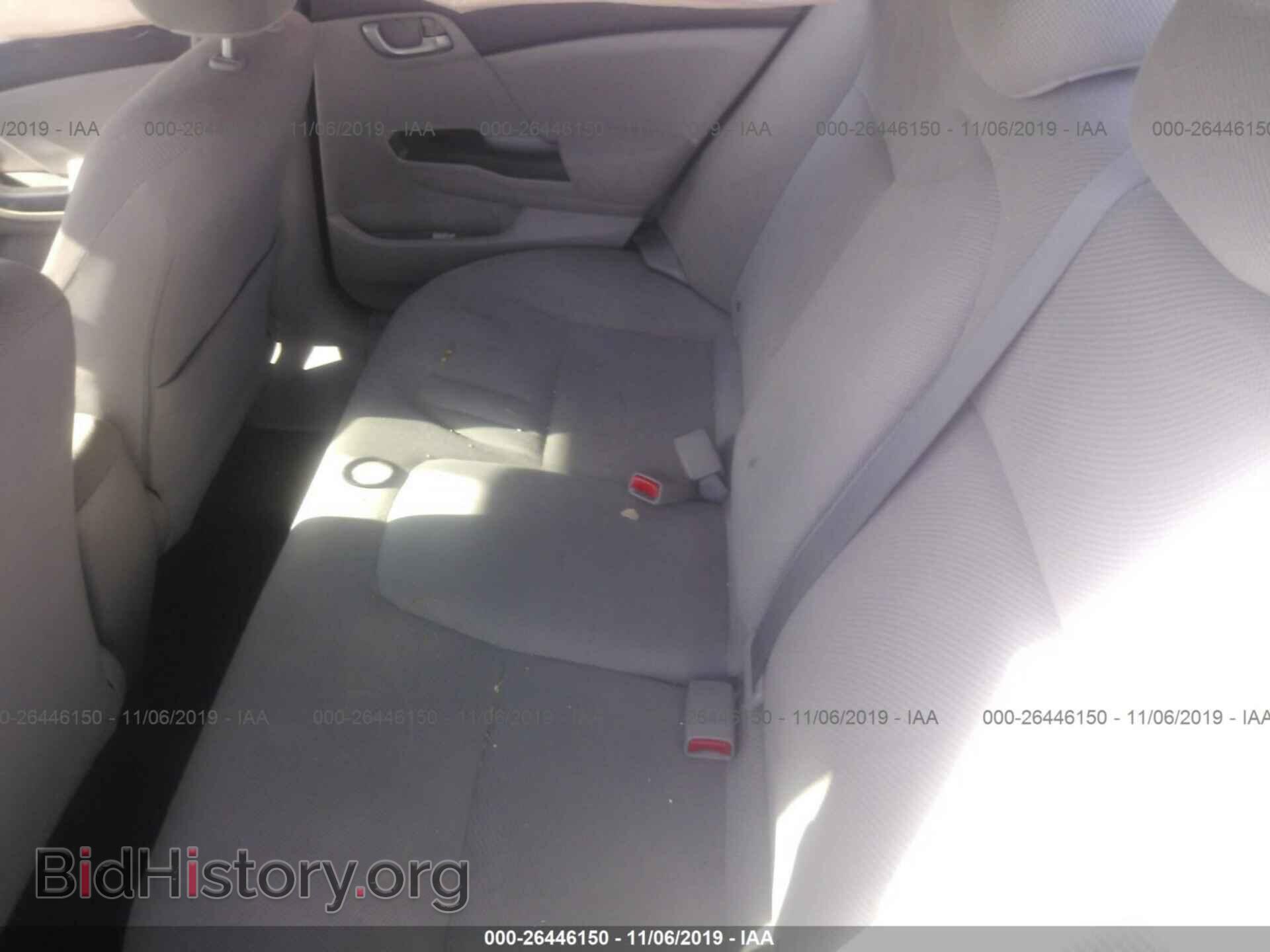 2012 Honda Civic - VIN: 2HGFB2F54CH312441 - Фото 8