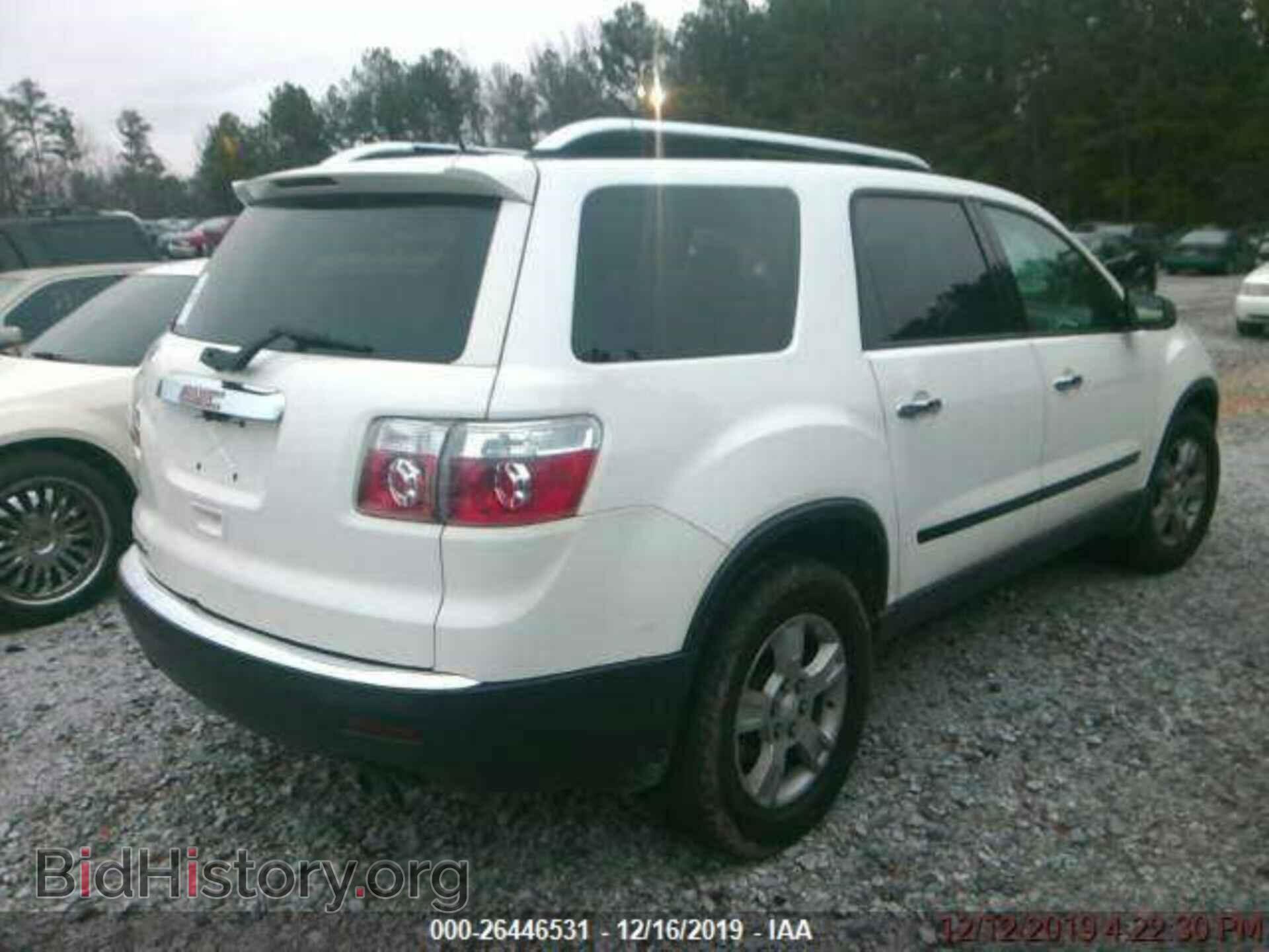 2009 GMC ACADIA - VIN: 1GKER13D99J140768 - Фото 2