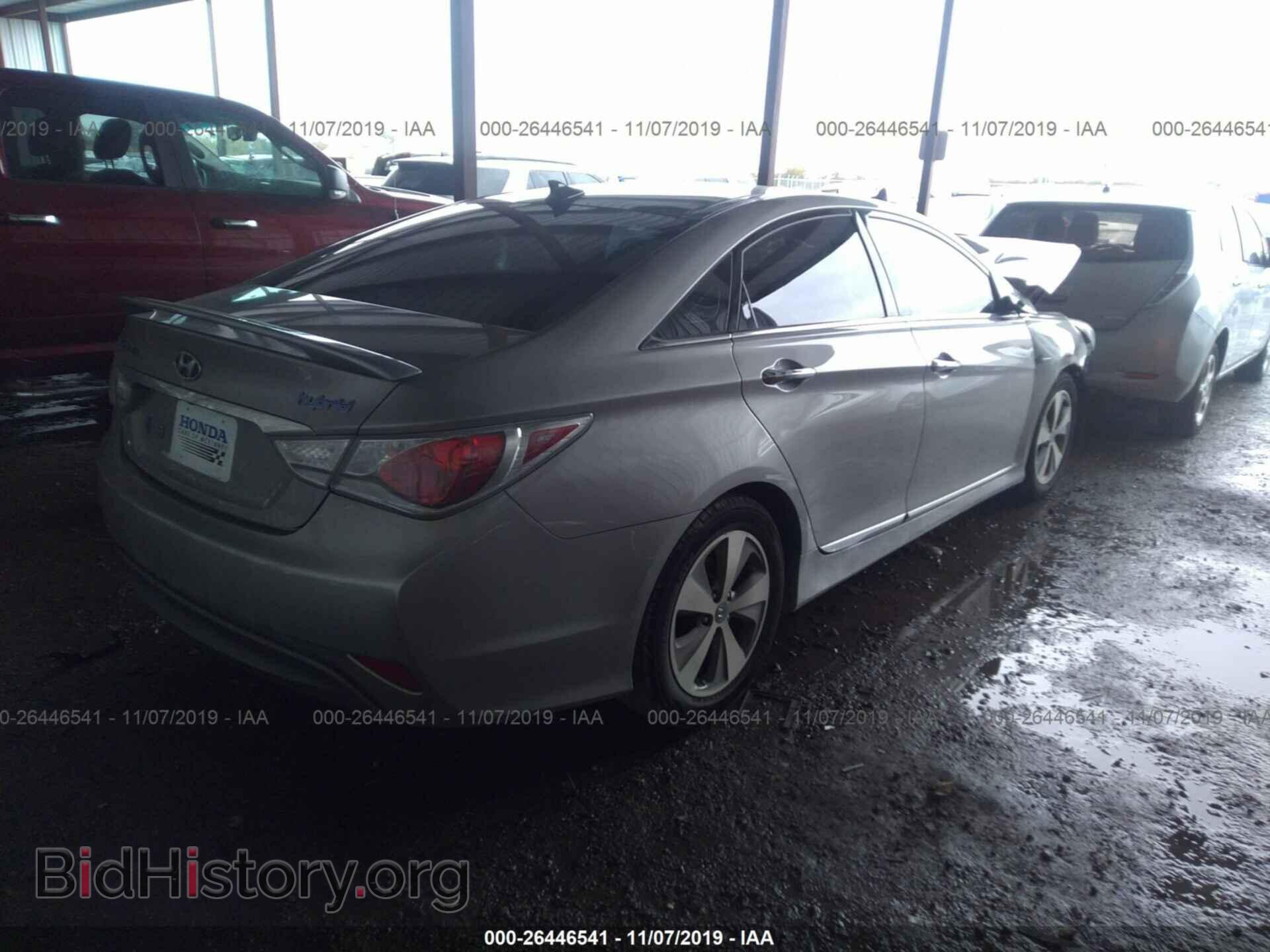 2012 HYUNDAI SONATA - VIN: KMHEC4A49CA057202 - Фото 4