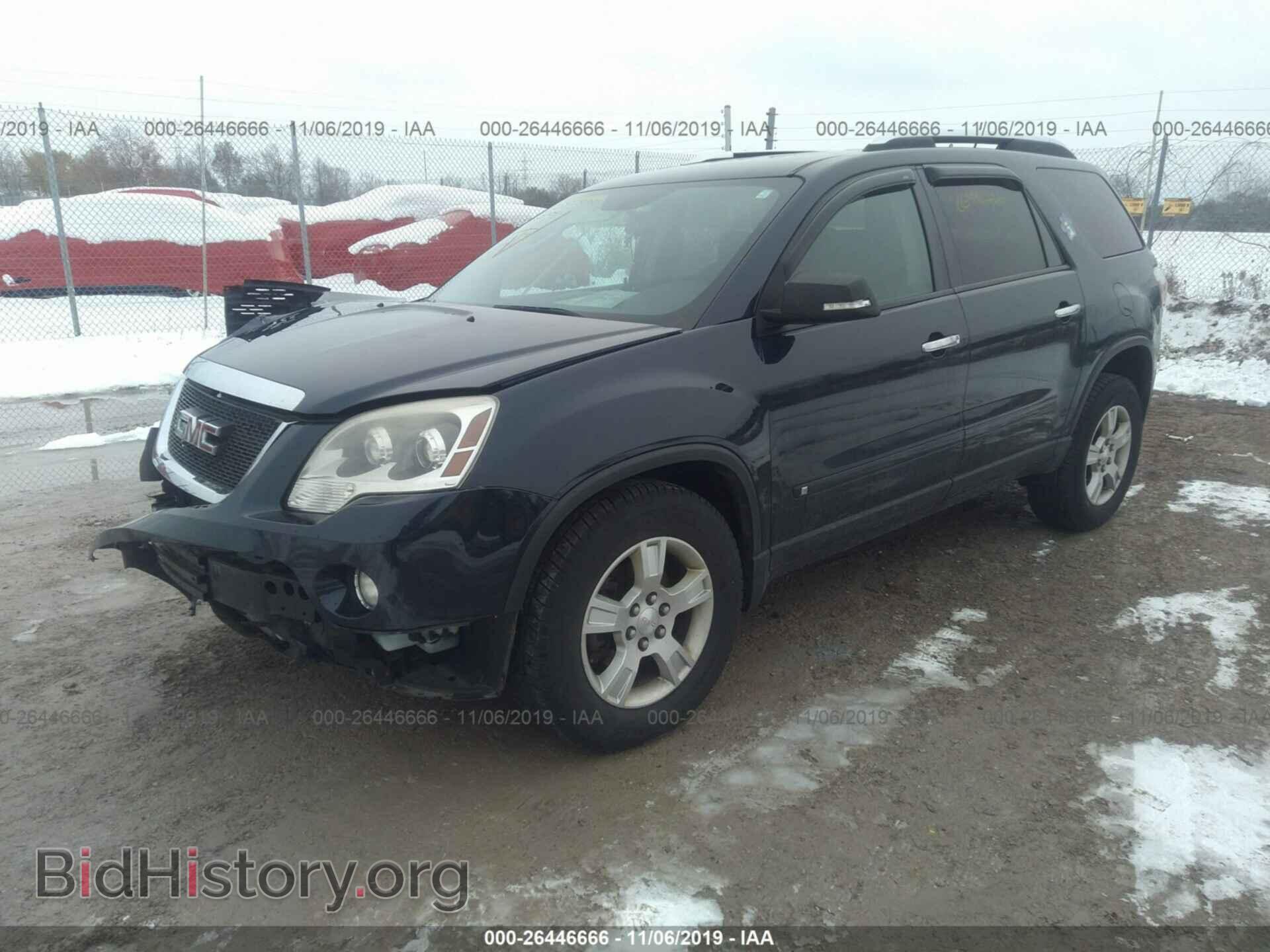 2009 GMC ACADIA - VIN: 1GKER13D89J188620 - Фото 2