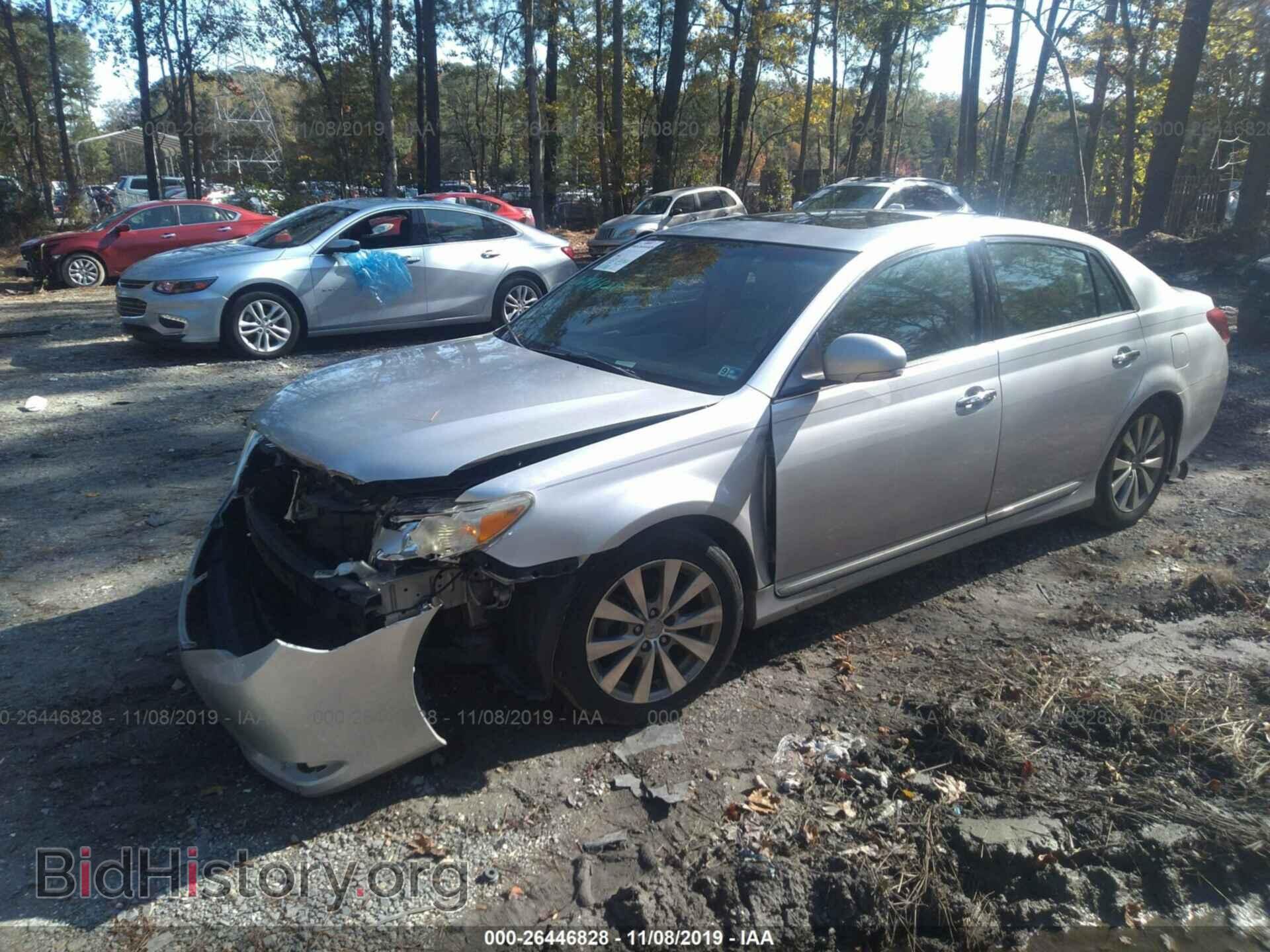 2011 TOYOTA AVALON - VIN: 4T1BK3DB5BU372425 - Фото 2