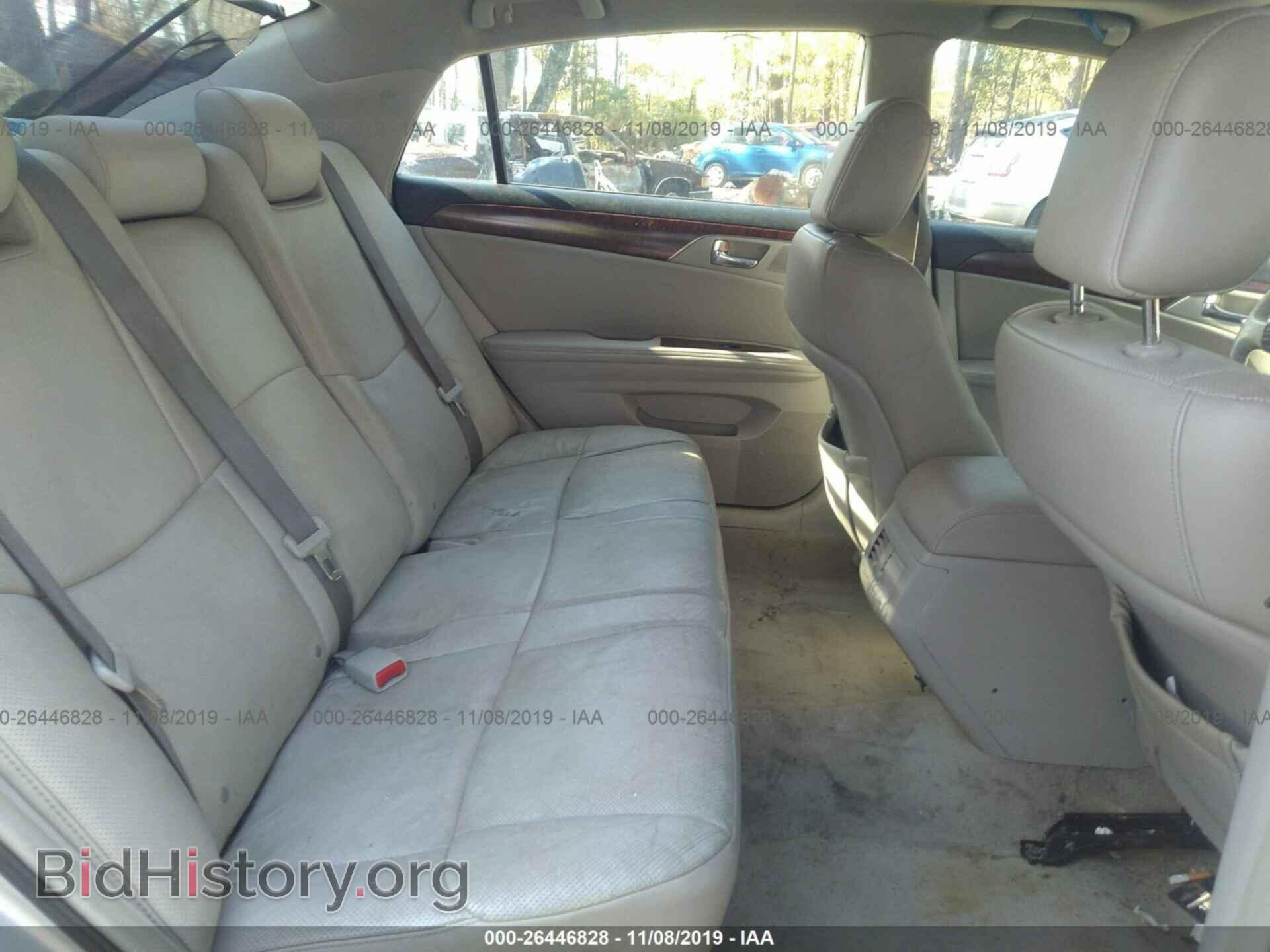 2011 TOYOTA AVALON - VIN: 4T1BK3DB5BU372425 - Фото 8