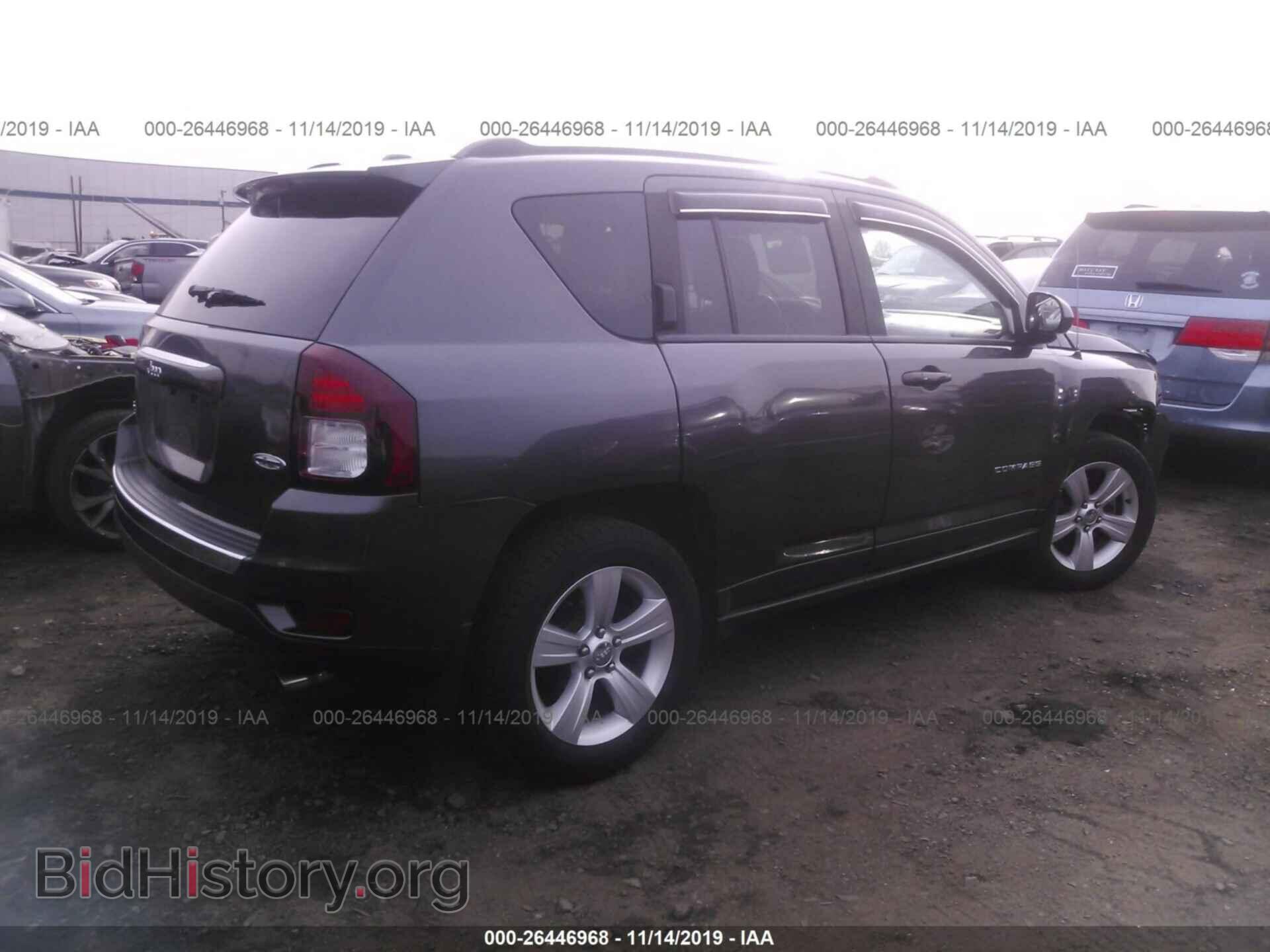 2015 JEEP COMPASS - VIN: 1C4NJDEB5FD357390 - Фото 4