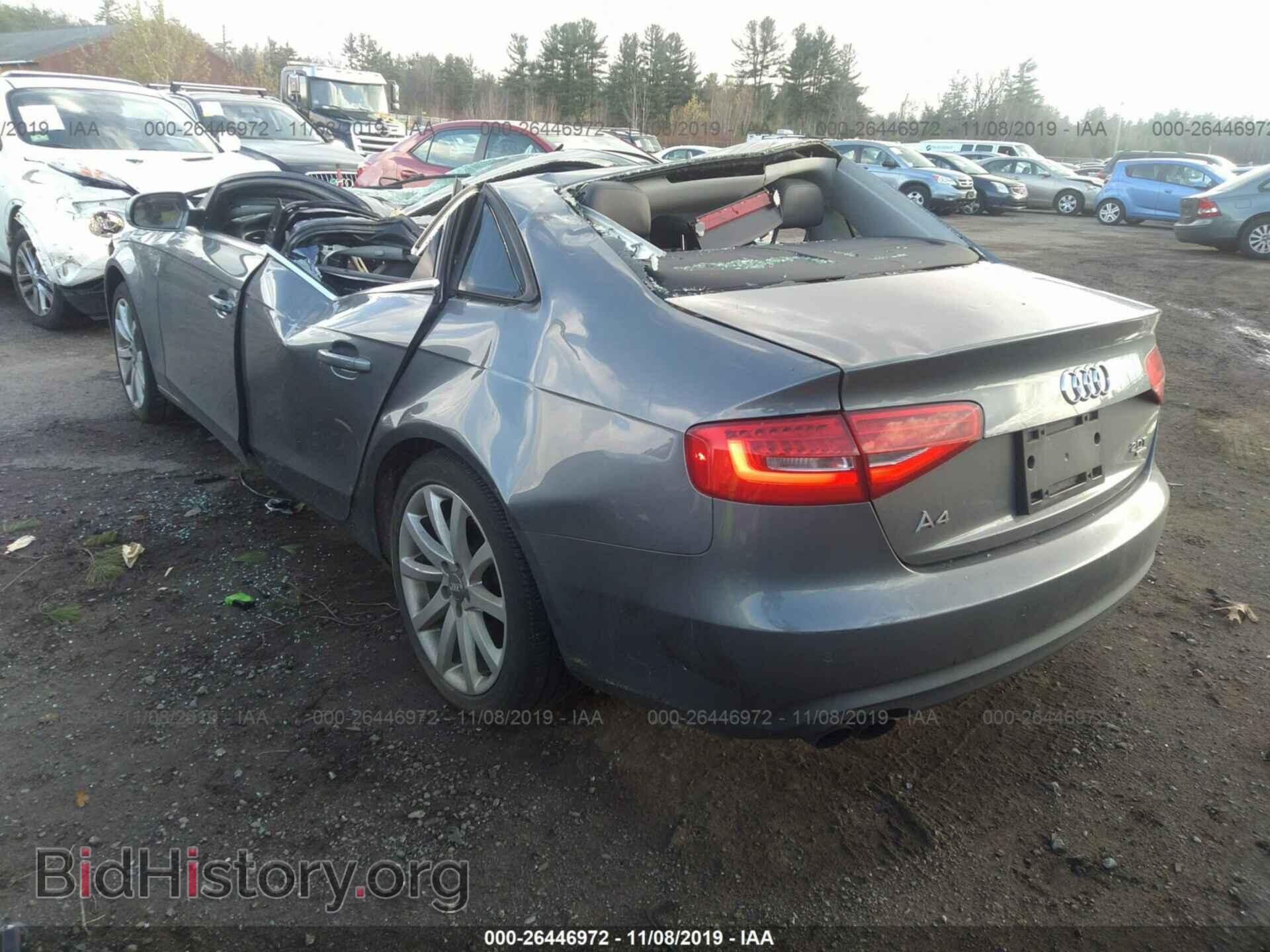 2013 AUDI A4 - VIN: WAUFFAFL5DN011100 - Фото 3