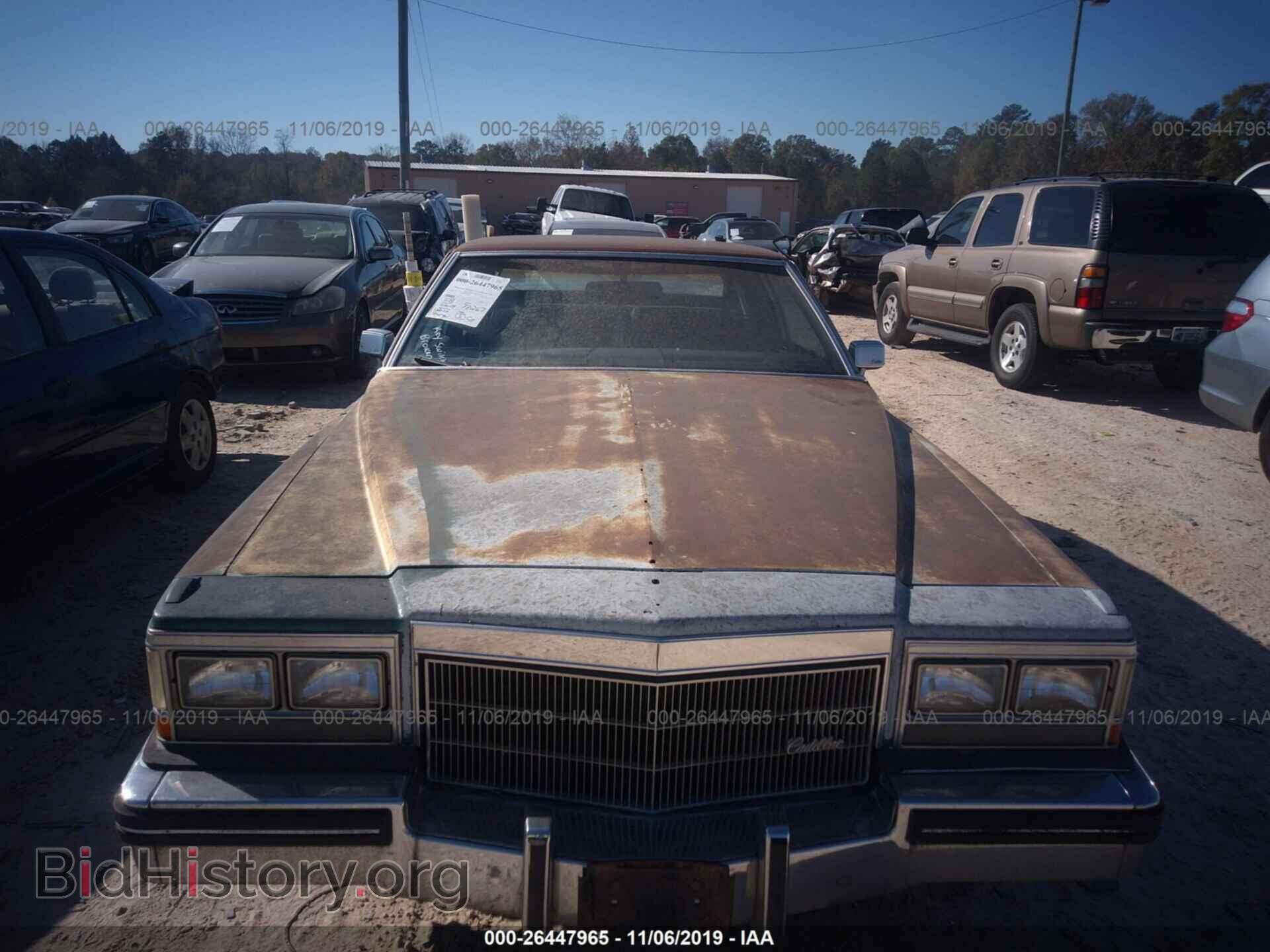 1983 CADILLAC DEVILLE - VIN: 1G6AD4780D9234641 - Фото 6