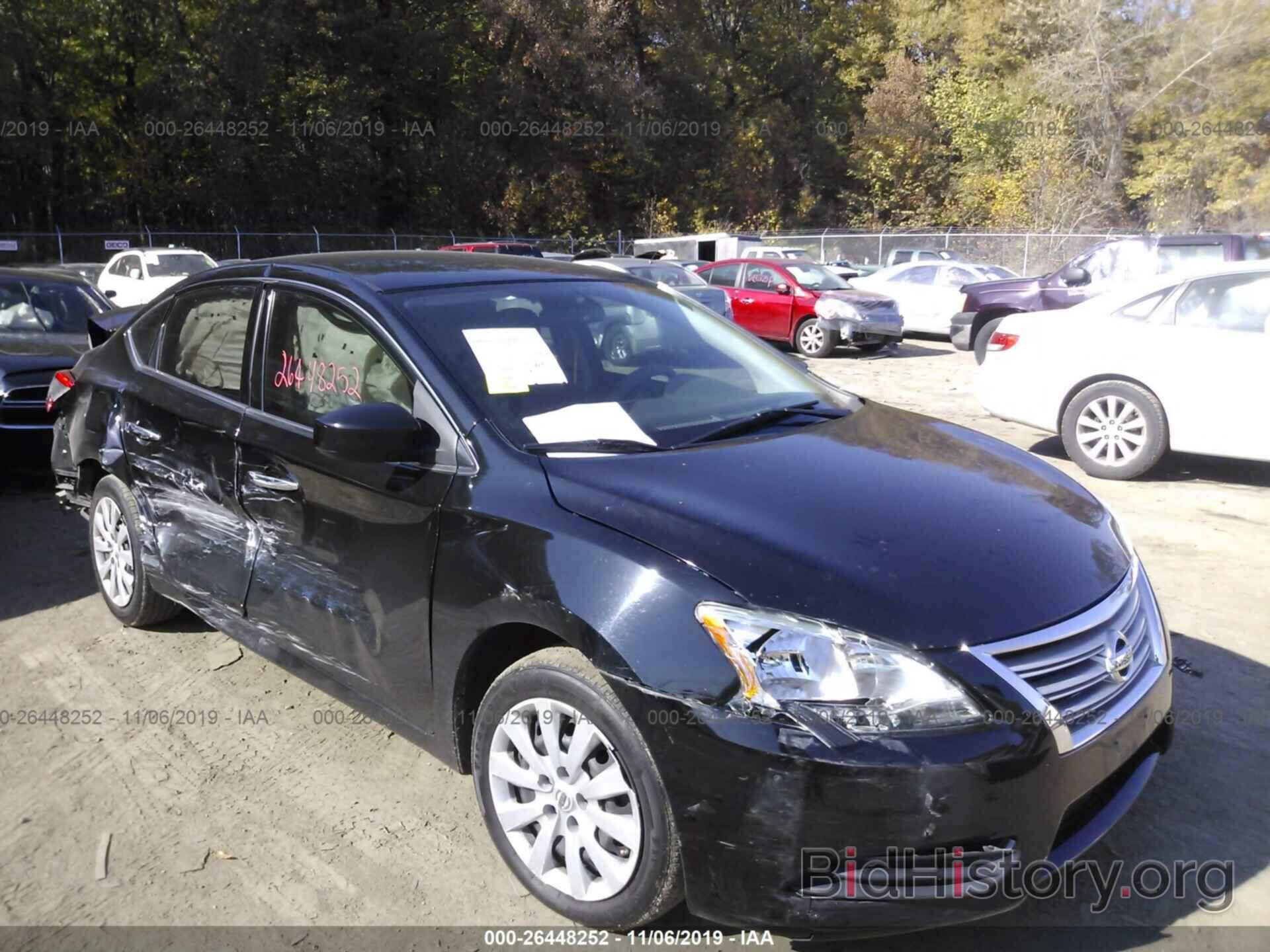 Photo 3N1AB7AP1EL666946 - NISSAN SENTRA 2014