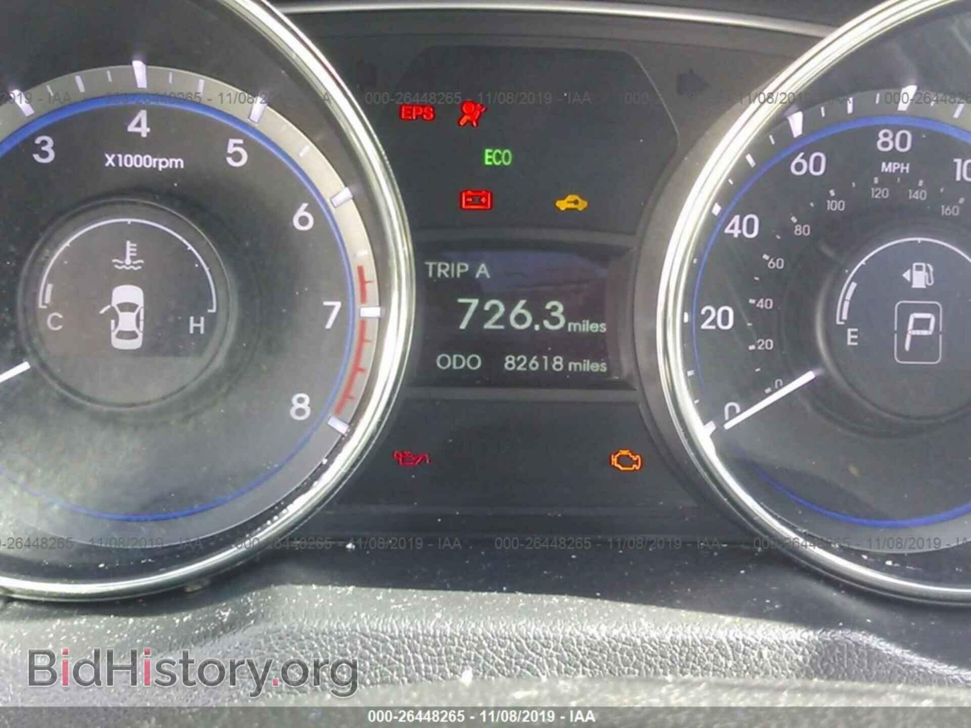 2012 HYUNDAI SONATA - VIN: 5NPEC4AB5CH368833 - Фото 7