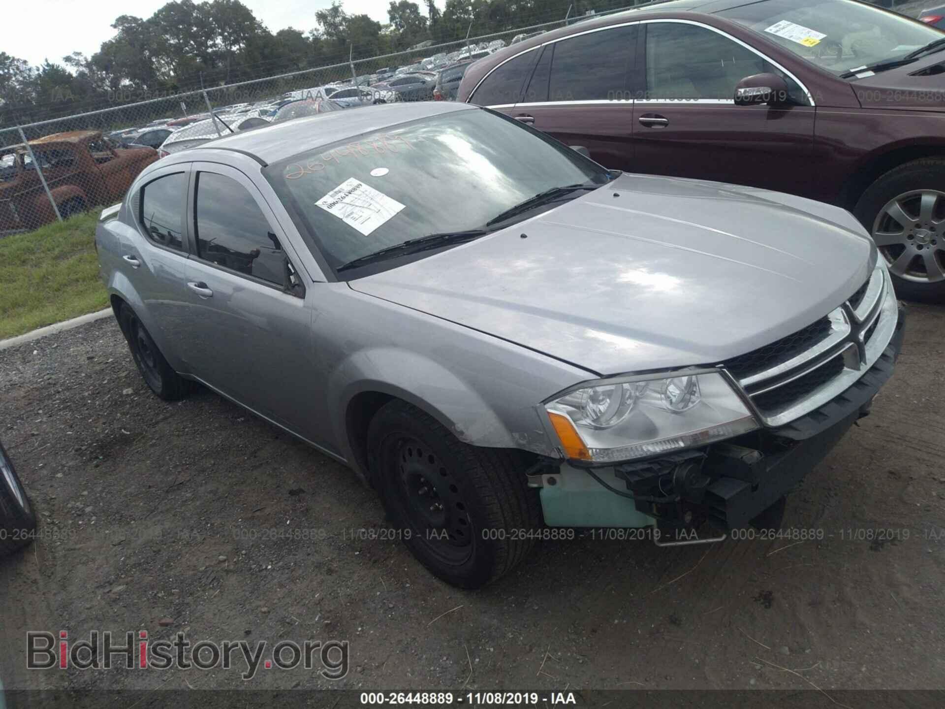 Photo 1C3CDZAB8DN575885 - DODGE AVENGER 2013