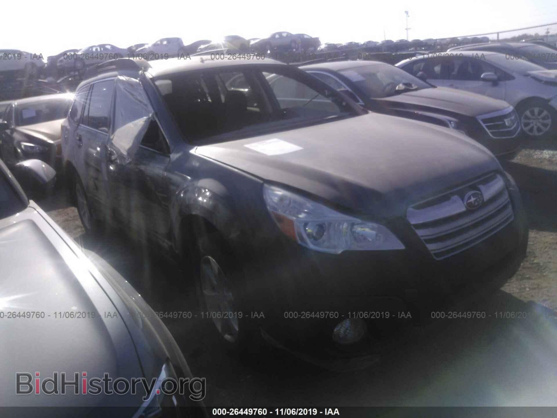 Фотография 4S4BRBCCXE3306155 - SUBARU OUTBACK 2014