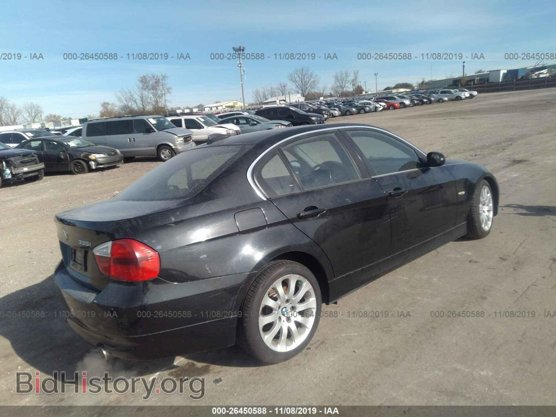 2007 BMW 335 - VIN: WBAVB73527VF51723 - Фото 4