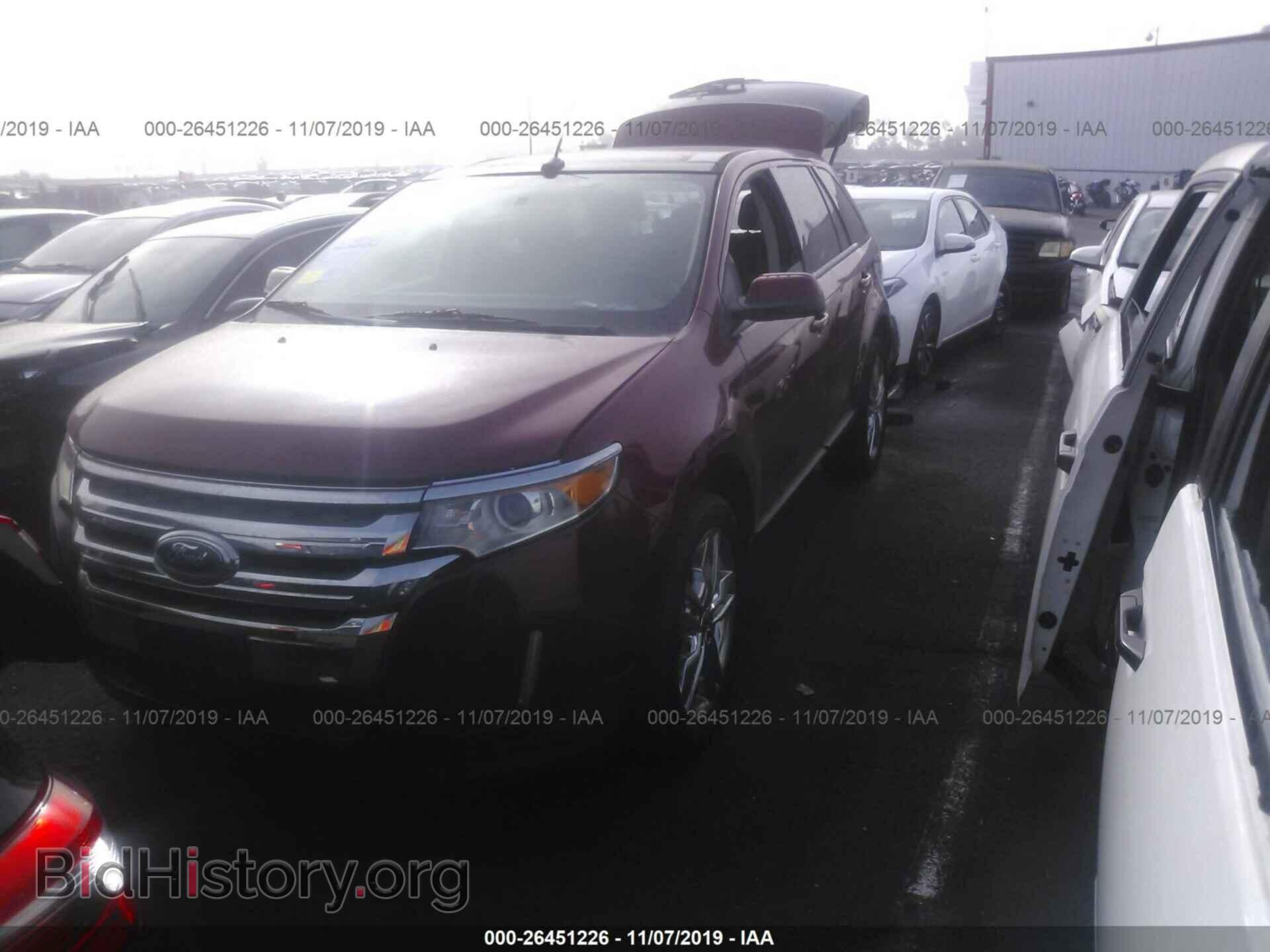 2013 FORD EDGE - VIN: 2FMDK3JC8DBA86891 - Photo 2