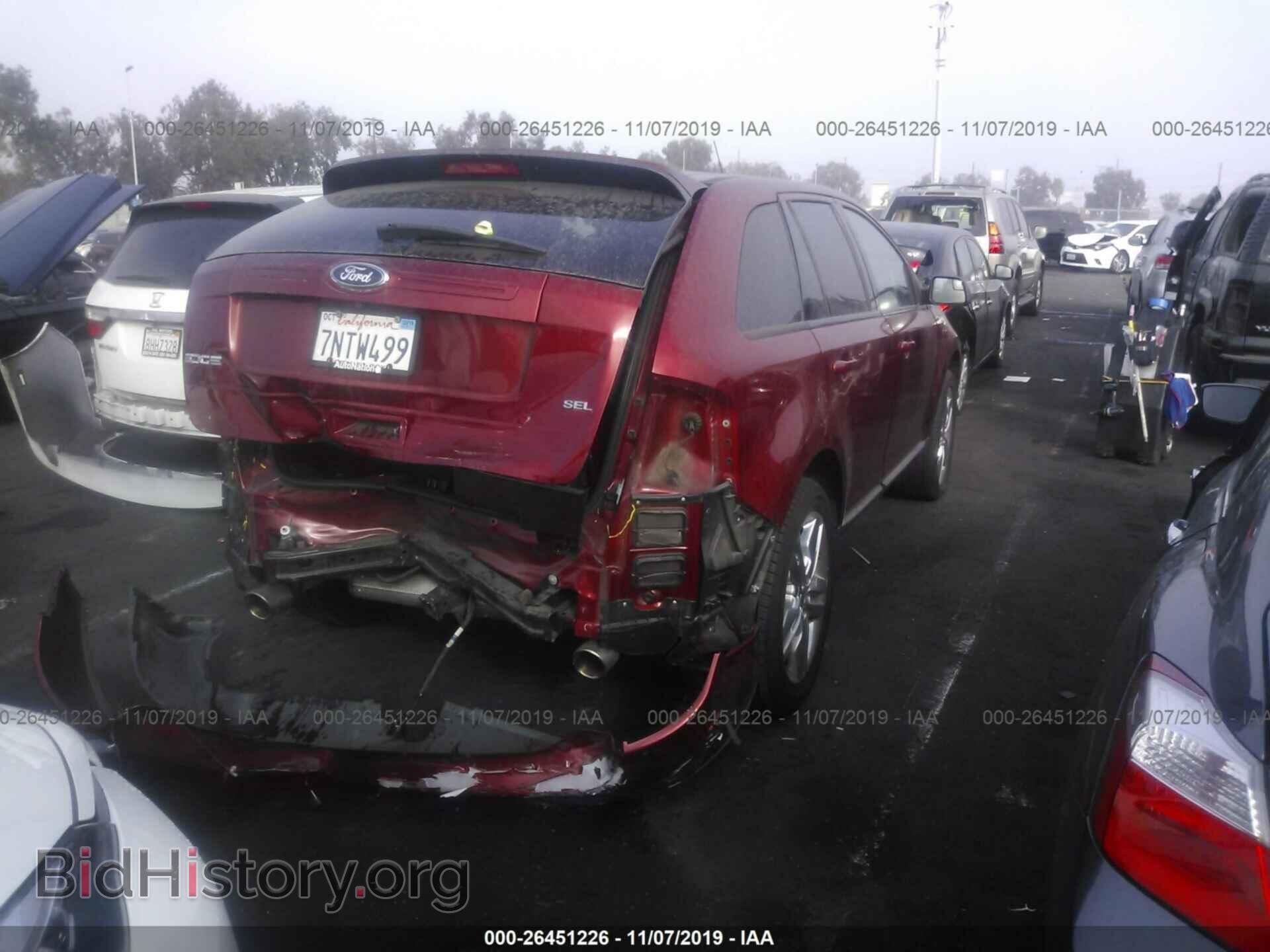 2013 FORD EDGE - VIN: 2FMDK3JC8DBA86891 - Photo 4