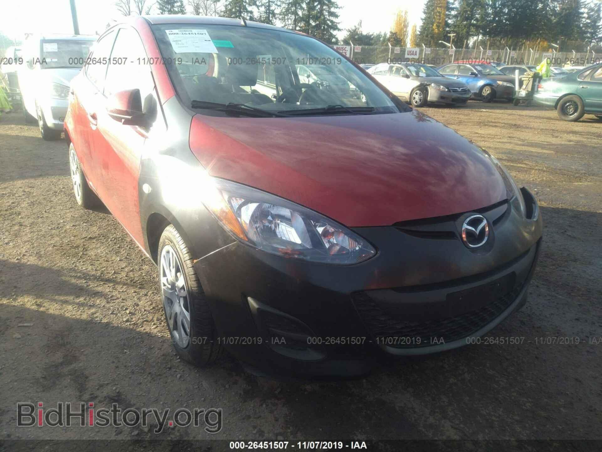 Фотография JM1DE1KZXE0185850 - MAZDA MAZDA2 2014