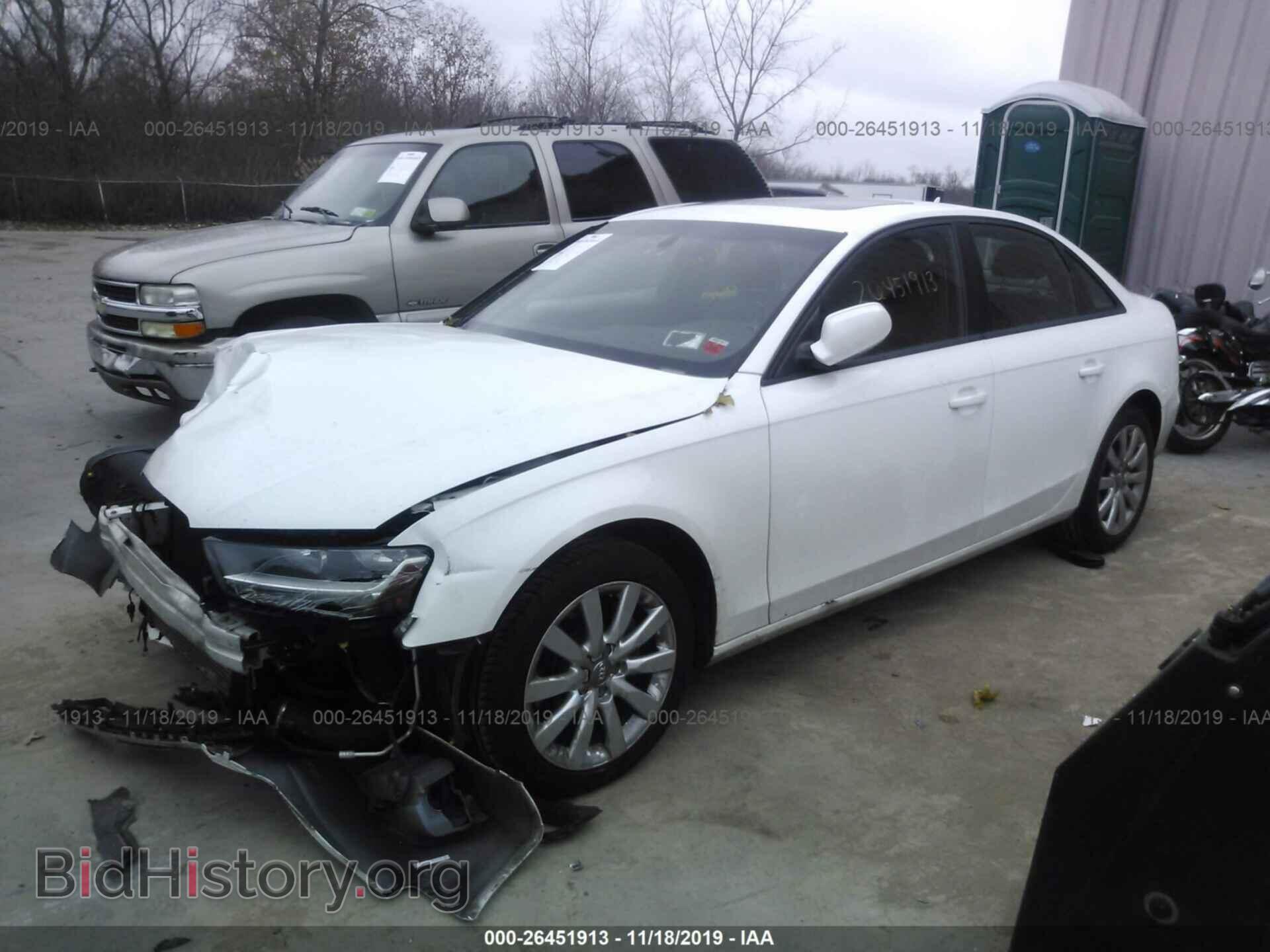 2014 AUDI A4 - VIN: WAUBFAFL4EN025862 - Photo 2