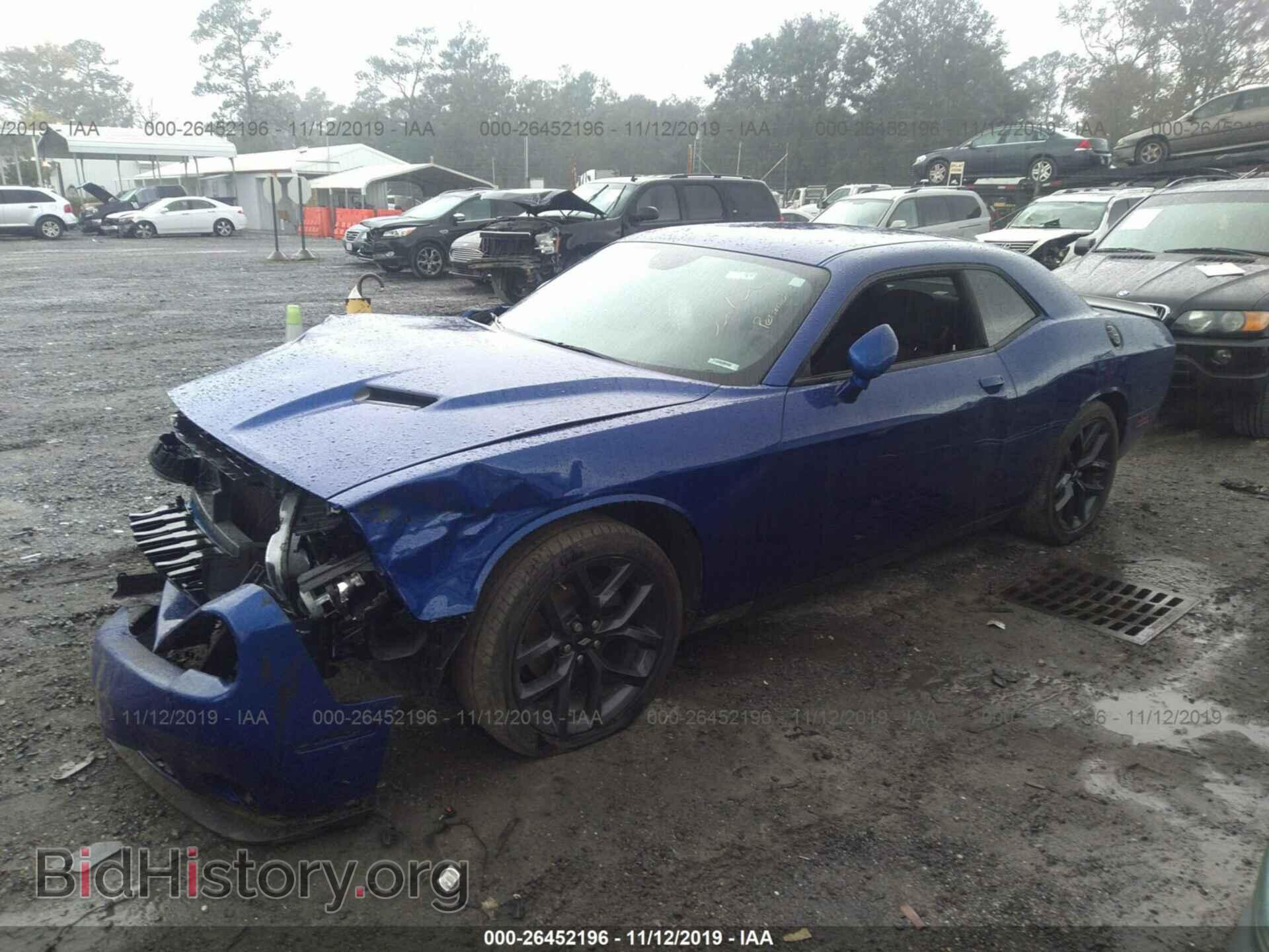 2019 DODGE CHALLENGER - VIN: 2C3CDZAG4KH557868 - Фото 2