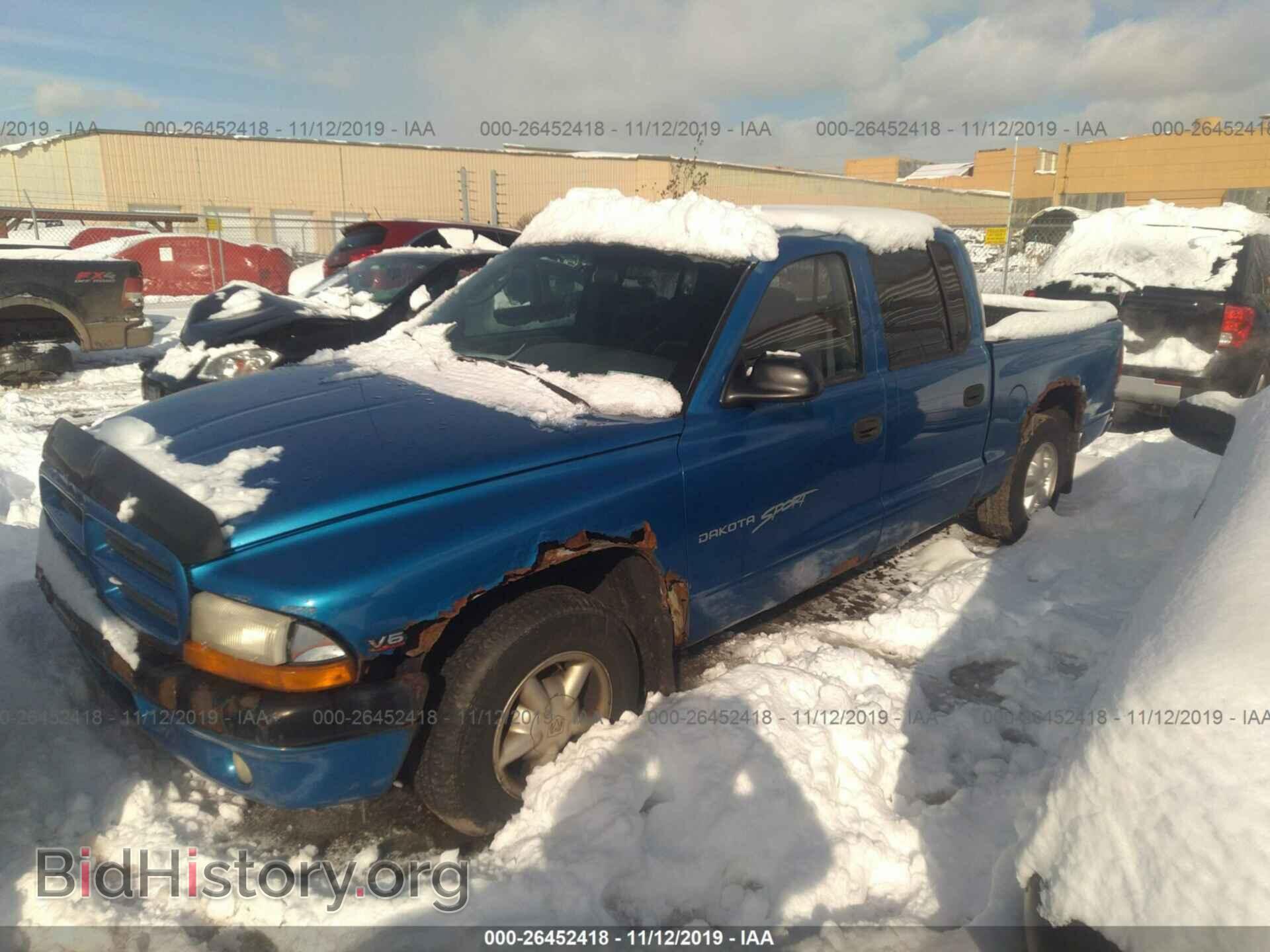 2000 DODGE DAKOTA - VIN: 1B7GL2AX3YS673572 - Фото 2