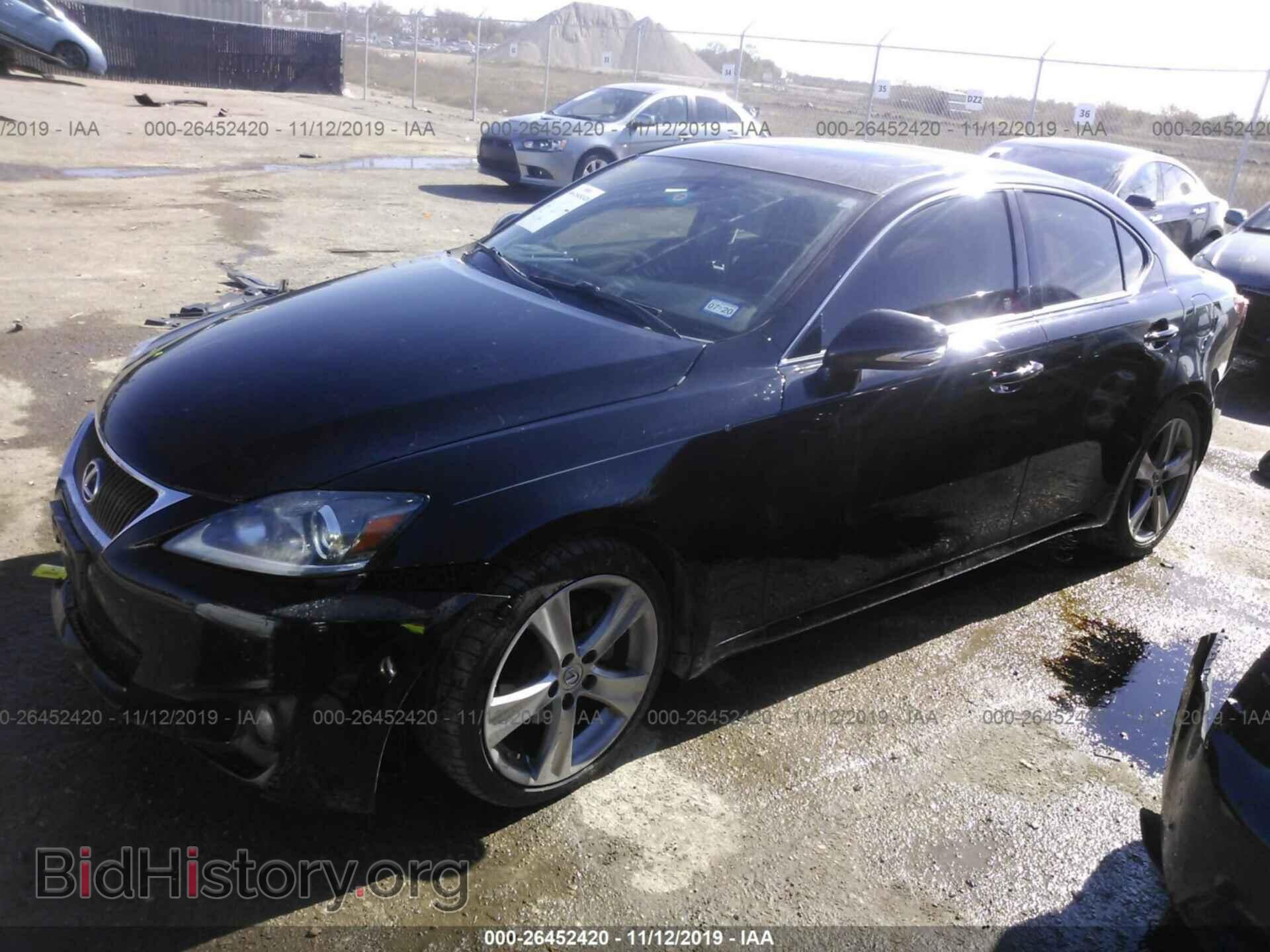2012 LEXUS IS - VIN: JTHBF5C28C5169738 - Фото 2