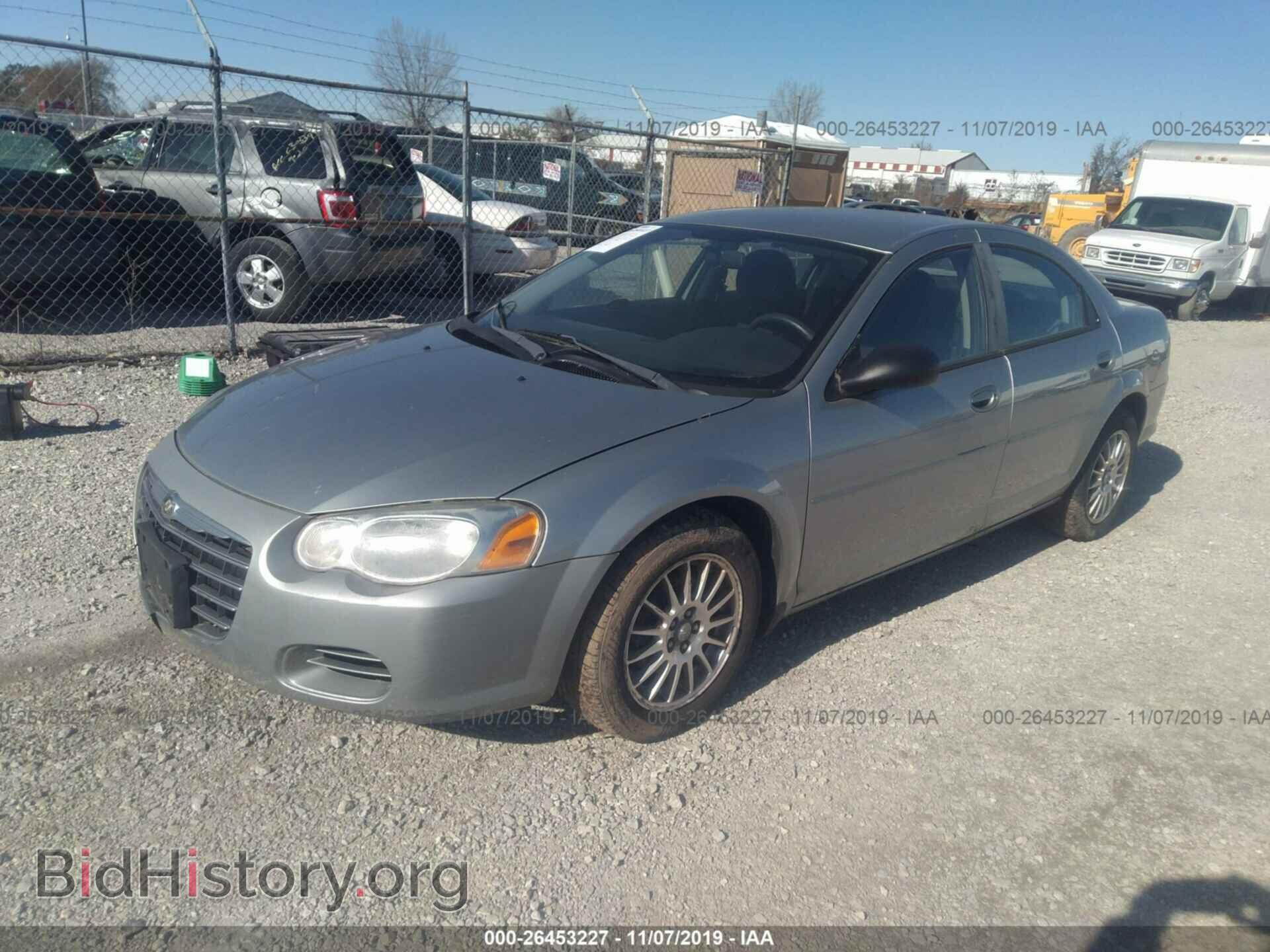 2004 CHRYSLER SEBRING - VIN: 1C3EL46R04N301228 - Фото 2
