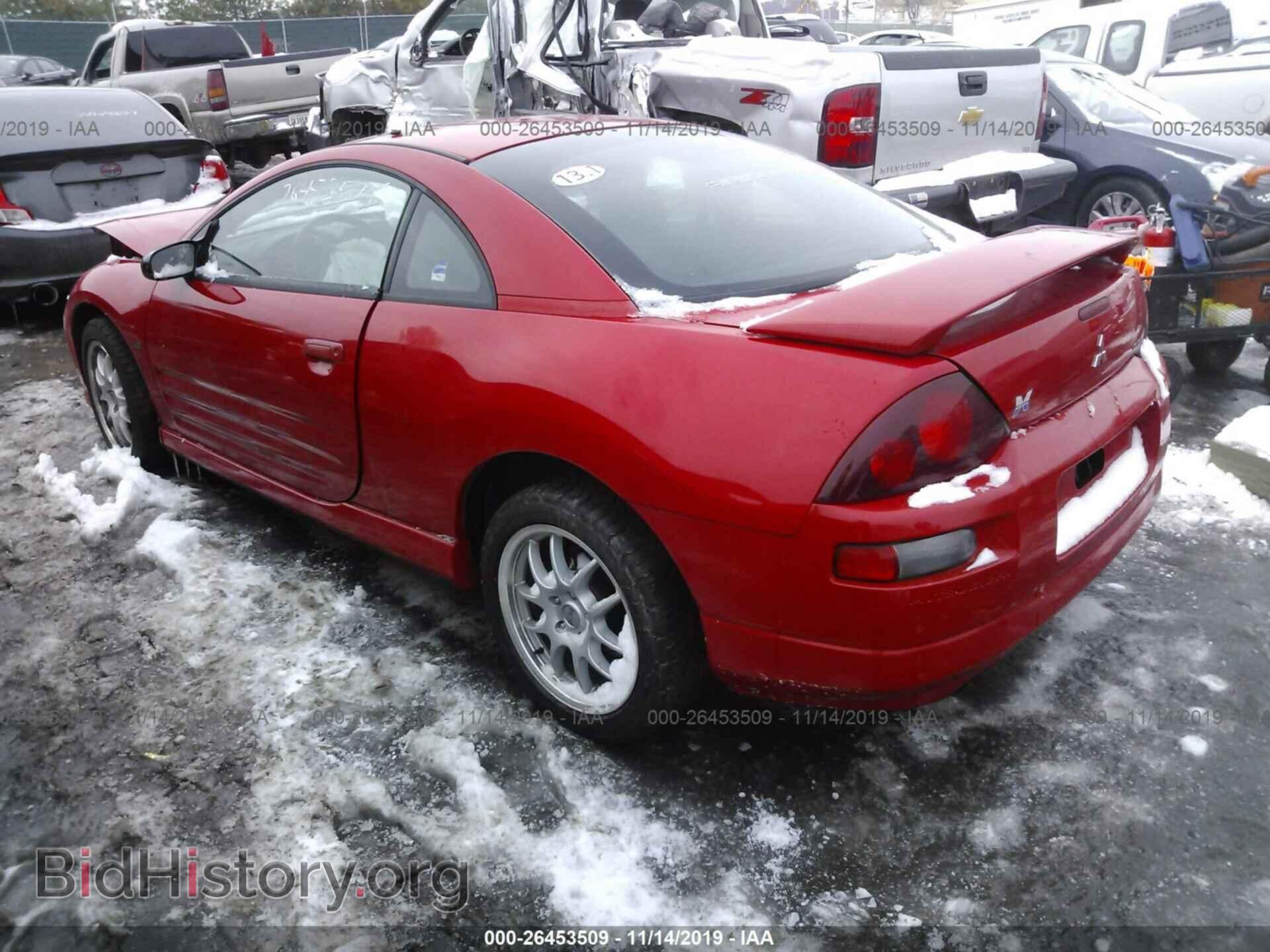2001 MITSUBISHI ECLIPSE - VIN: 4A3AC84H41E176819 - Фото 3