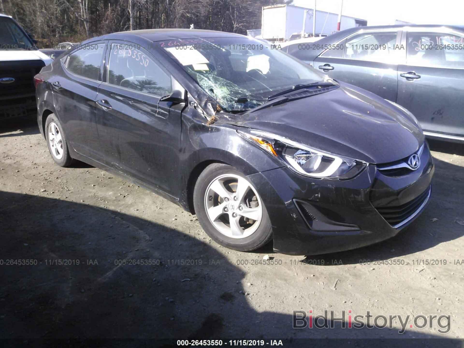 Photo 5NPDH4AE5EH539266 - HYUNDAI ELANTRA 2014