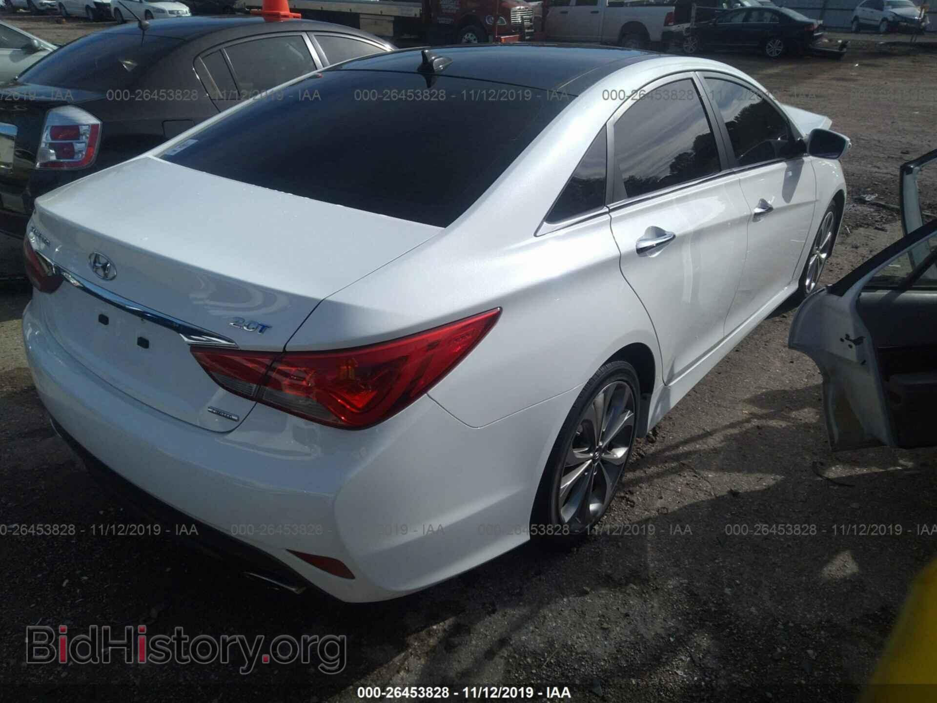 2014 HYUNDAI SONATA - VIN: 5NPEC4AB4EH839731 - Фото 4