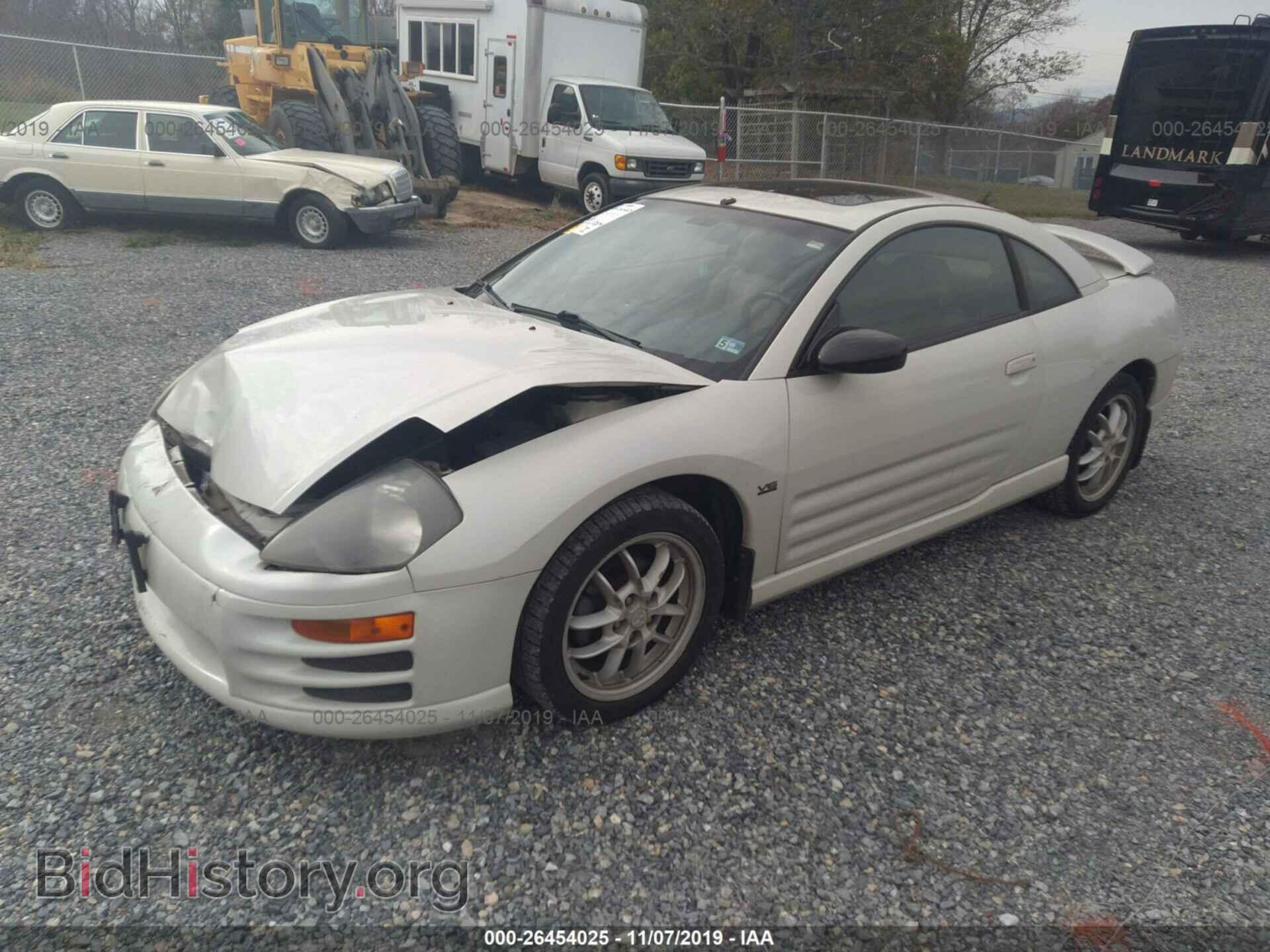 2001 MITSUBISHI ECLIPSE - VIN: 4A3AC54H51E165276 - Фото 2