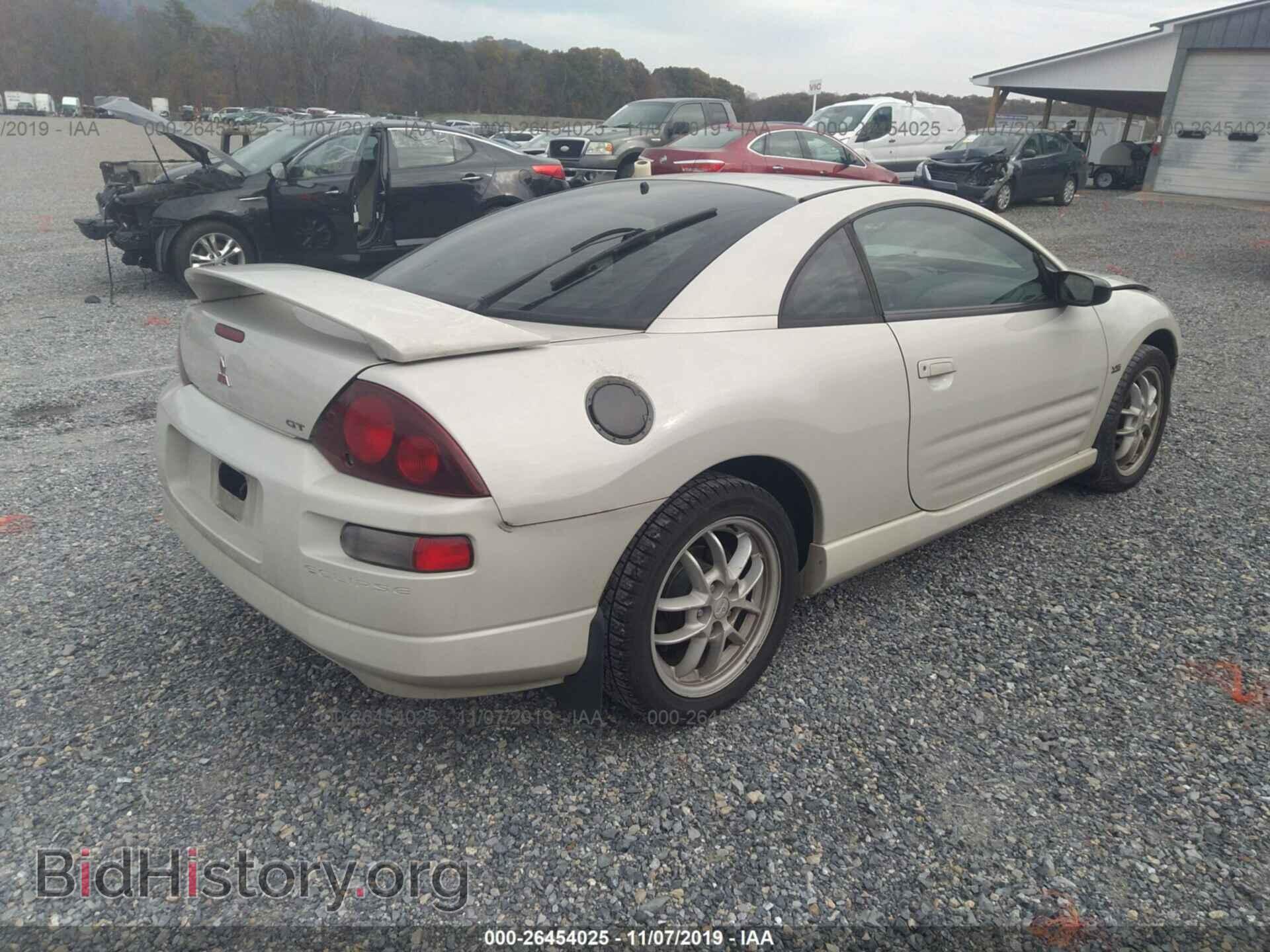 2001 MITSUBISHI ECLIPSE - VIN: 4A3AC54H51E165276 - Фото 4