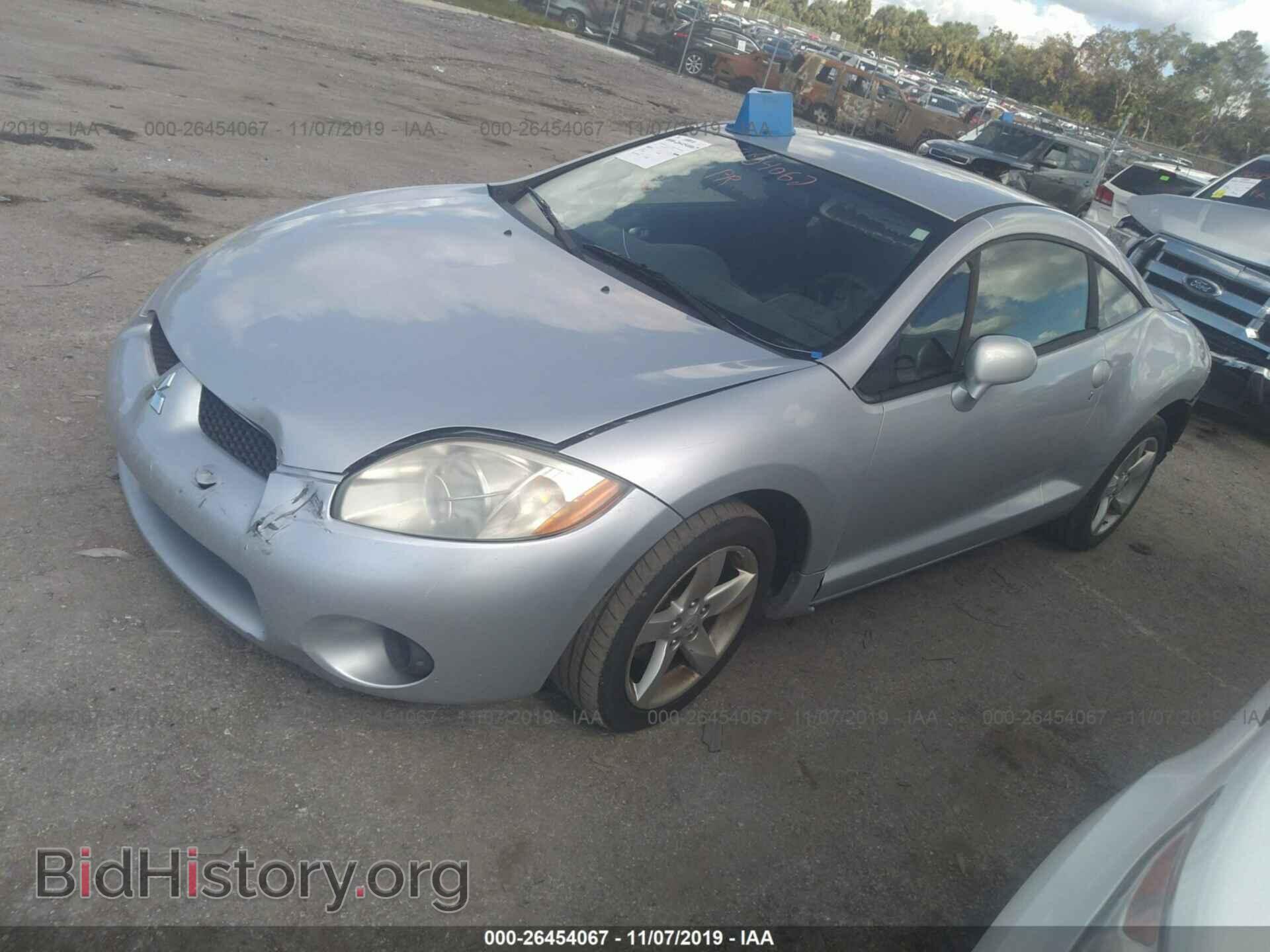 2008 MITSUBISHI ECLIPSE - VIN: 4A3AK24F78E022100 - Фото 2