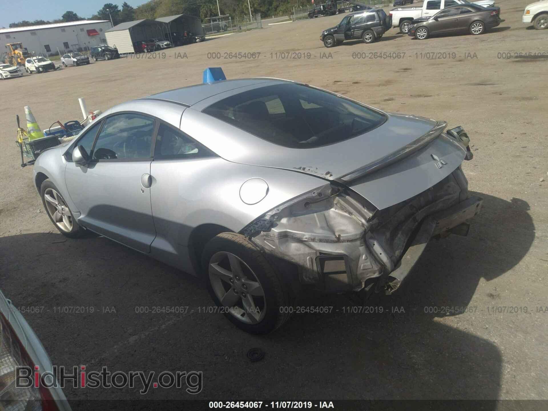 2008 MITSUBISHI ECLIPSE - VIN: 4A3AK24F78E022100 - Фото 3