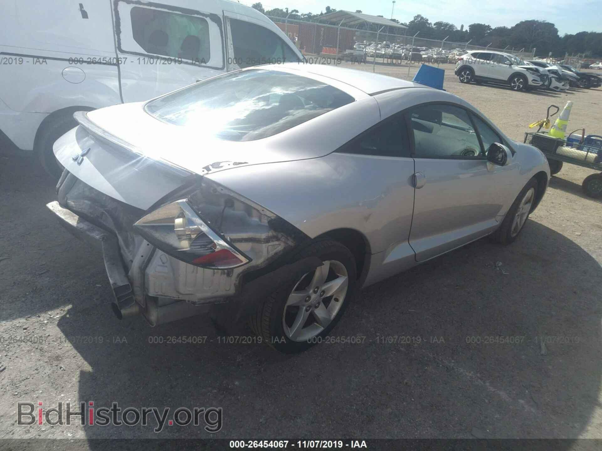 2008 MITSUBISHI ECLIPSE - VIN: 4A3AK24F78E022100 - Фото 4