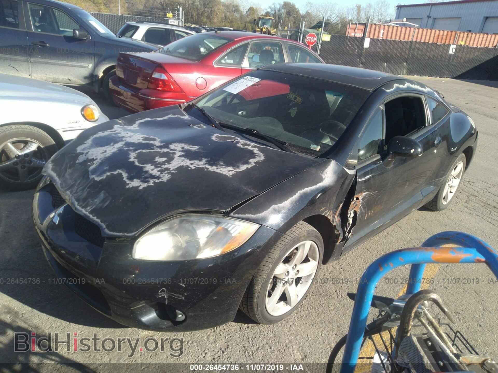 2006 MITSUBISHI ECLIPSE - VIN: 4A3AK24F26E036595 - Фото 2