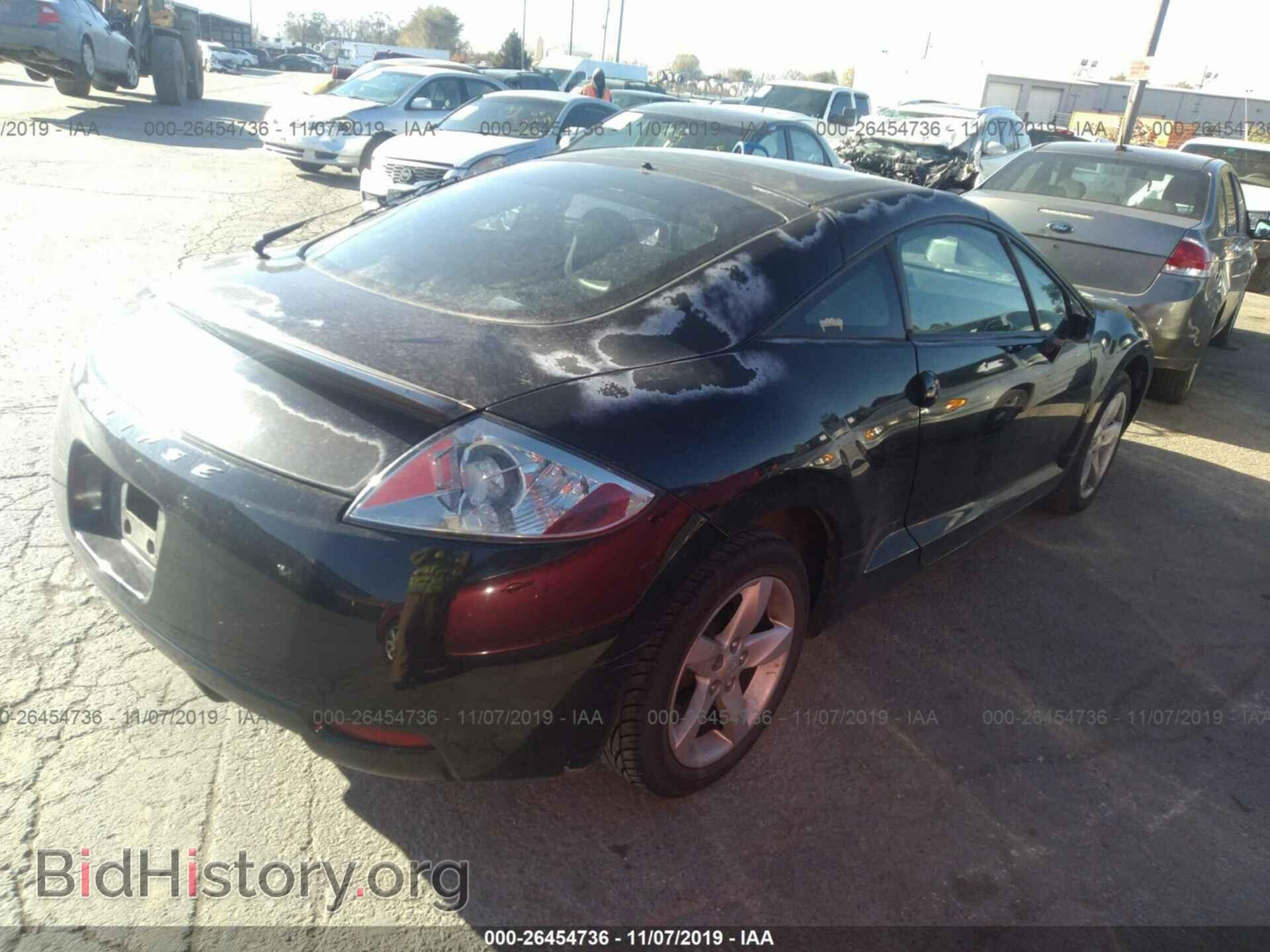 2006 MITSUBISHI ECLIPSE - VIN: 4A3AK24F26E036595 - Фото 4