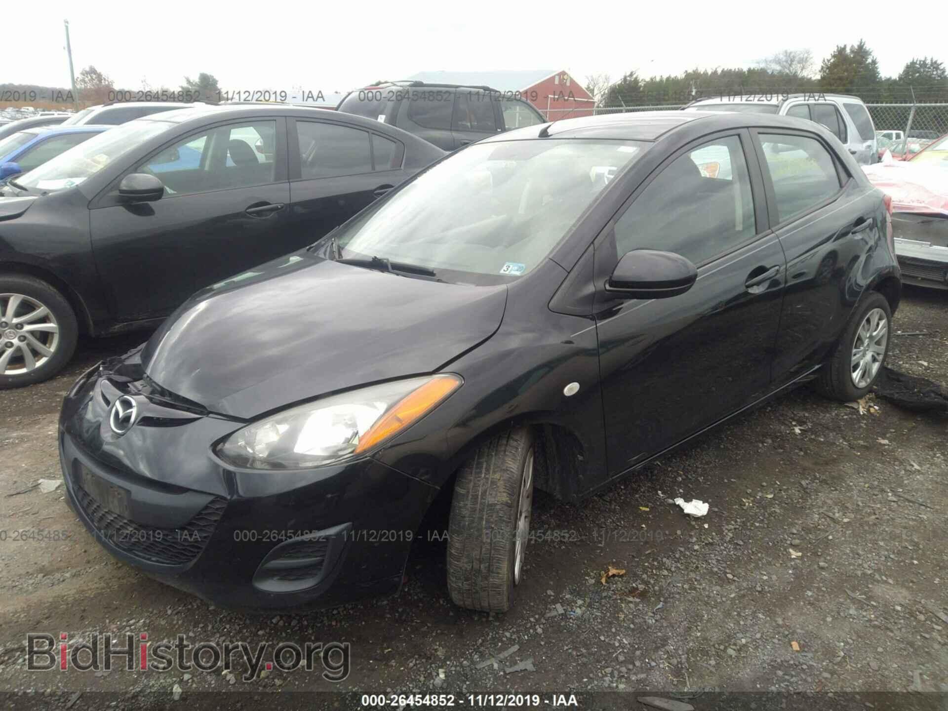 2014 Mazda Mazda2 - VIN: JM1DE1KY1E0172668 - Фото 2